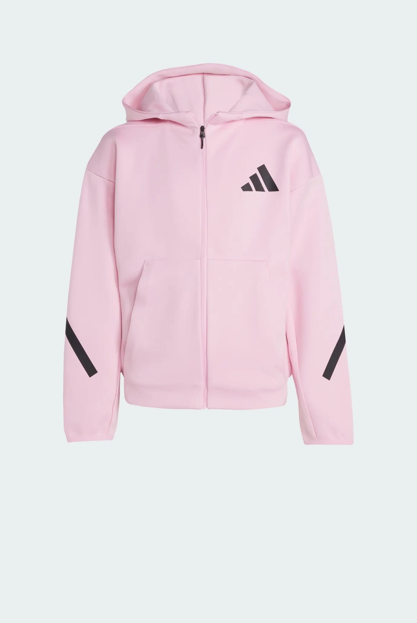Дитяче пудрове худі adidas Z.N.E. Full-Zip Kids 6