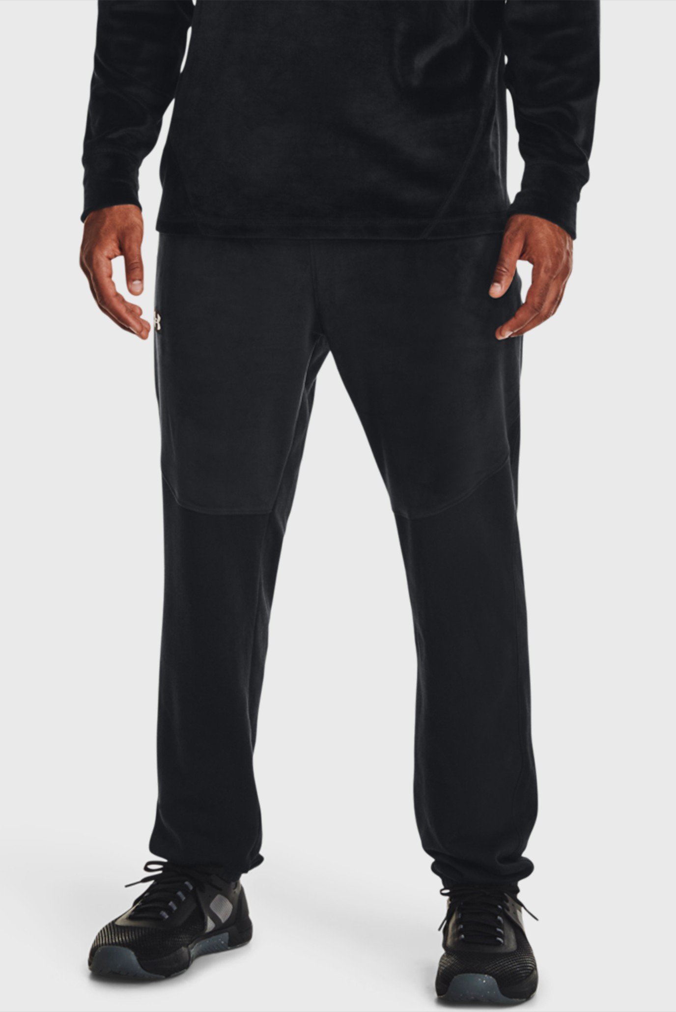 Чоловічі чорні спортивні штани UA Journey Fleece Jogger 1