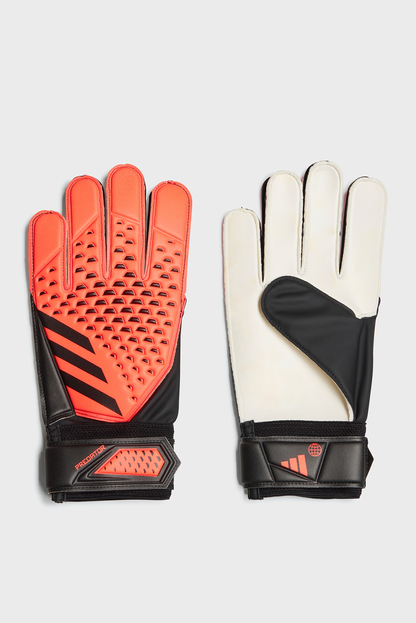 Оранжевые вратарские перчатки Predator 1