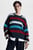 Жіночий светр у смужку CABLE RWB STRIPE