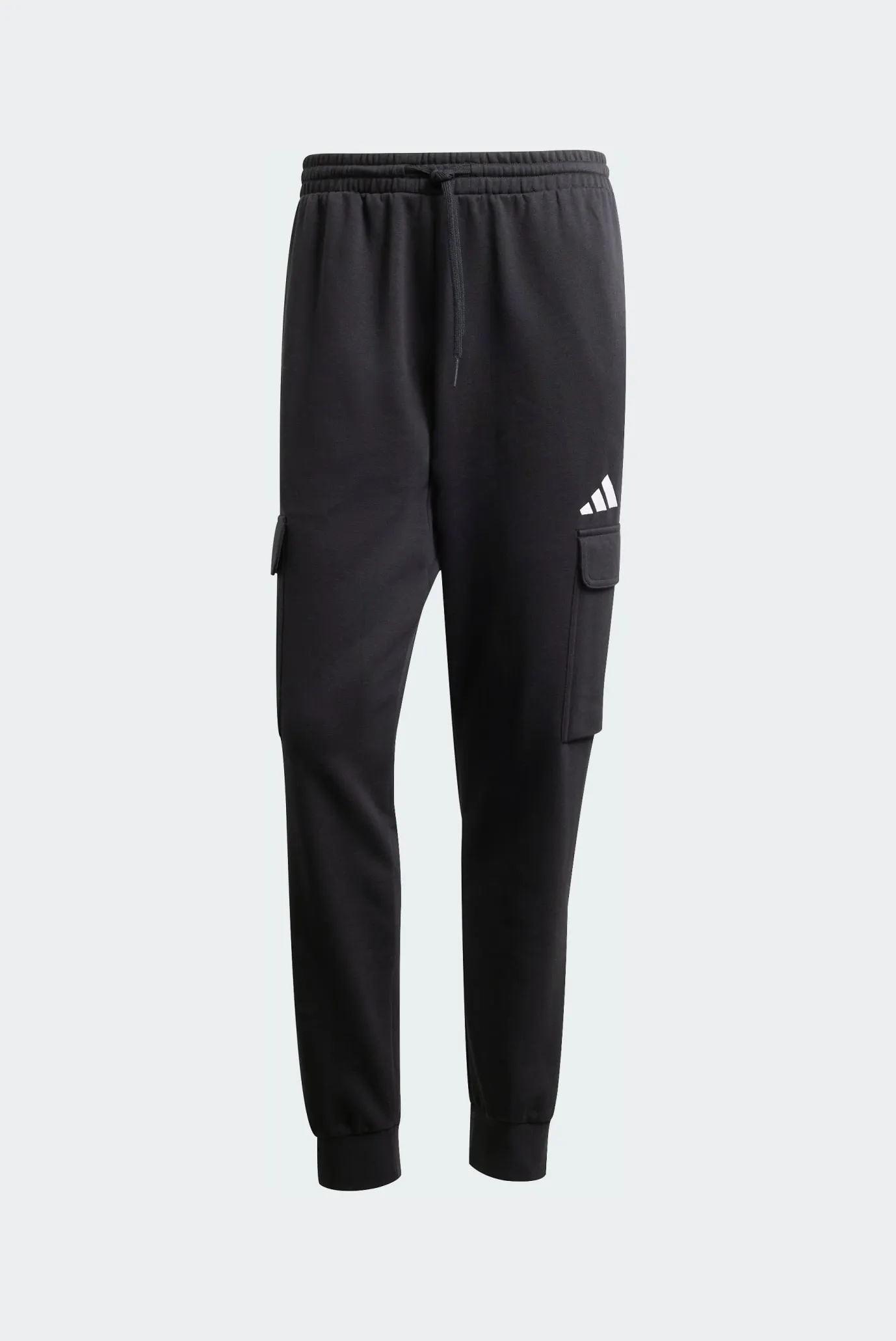 Чоловічі чорні спортивні штани Essentials Feelcozy Fleece Cargo 6