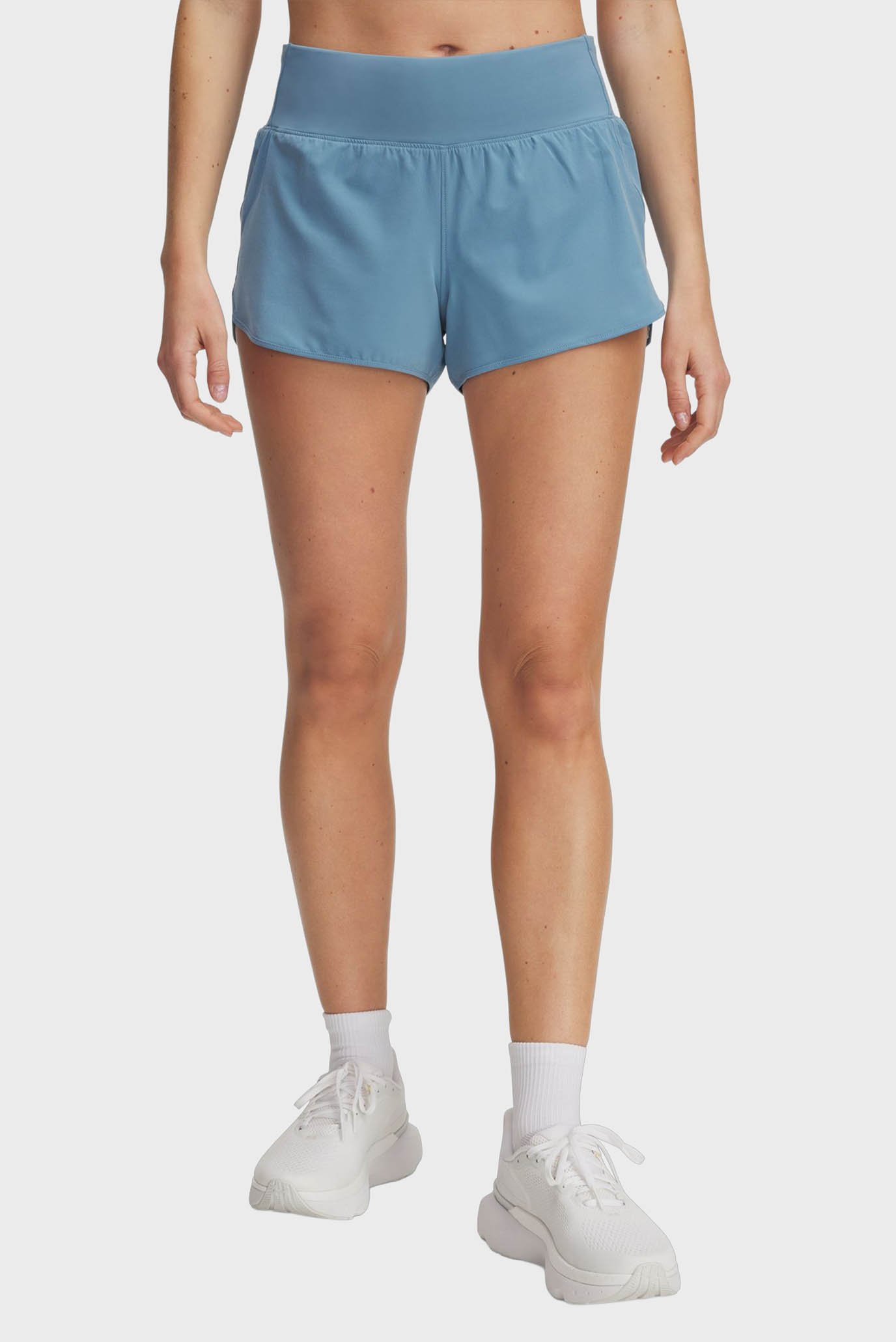 Женские голубые шорты UA Launch Pro 3 Shorts Голубой M Under Armour 1386331-418 Женские голубые шорты UA Launch Pro 3 Shorts Голубой M Under Armour 1386331-418