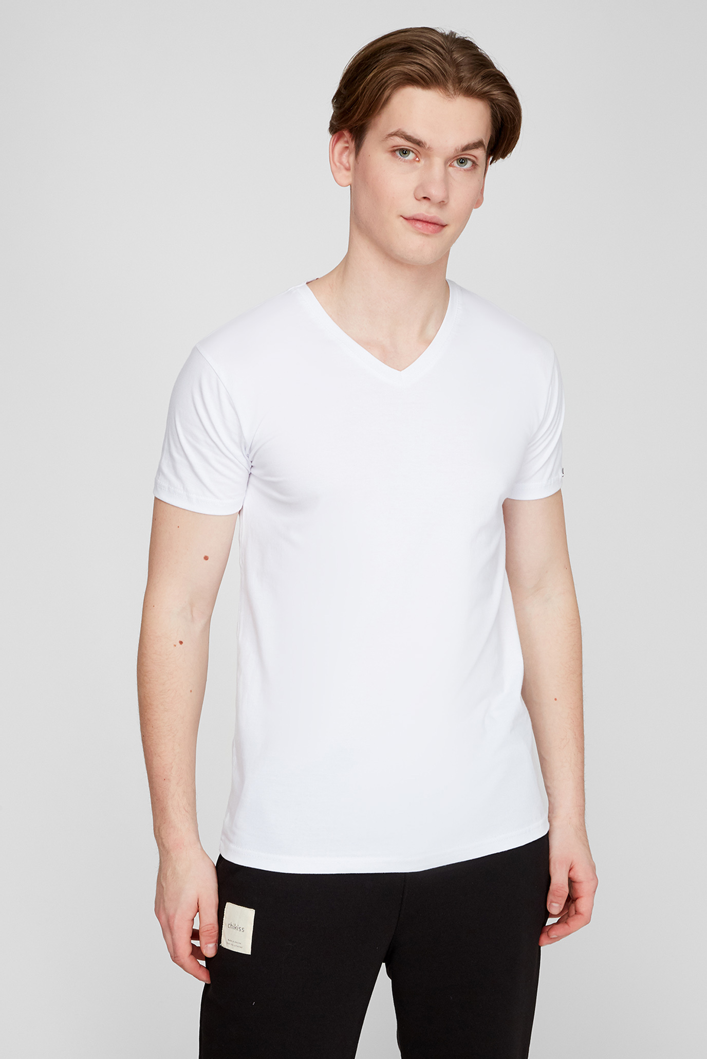 Мужская белая футболка 1