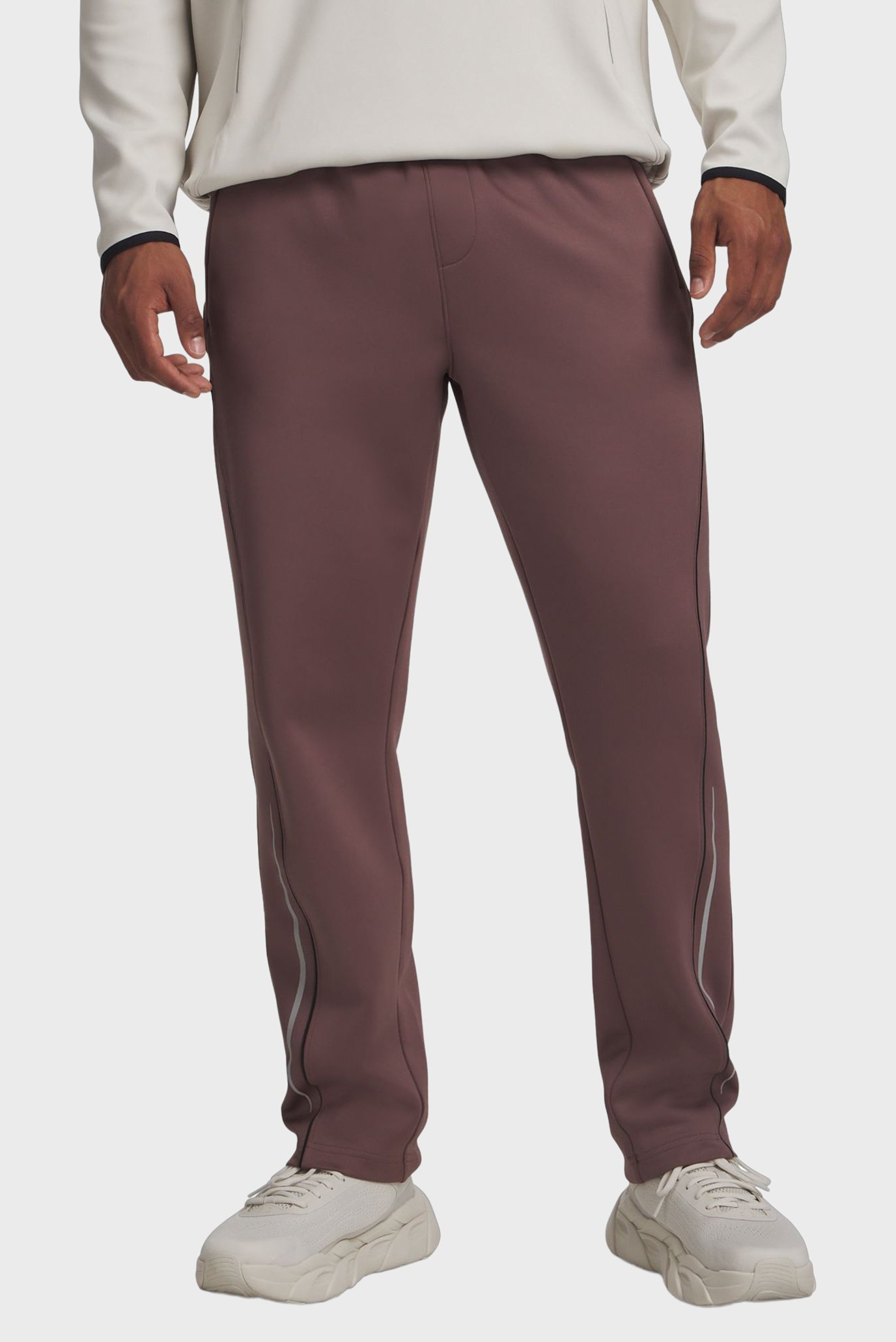 Мужские коричневые спортивные брюки UA Halo CW Pant Коричневый S Under Armour 6008990-256 Мужские коричневые спортивные брюки UA Halo CW Pant Коричневый S Under Armour 6008990-256