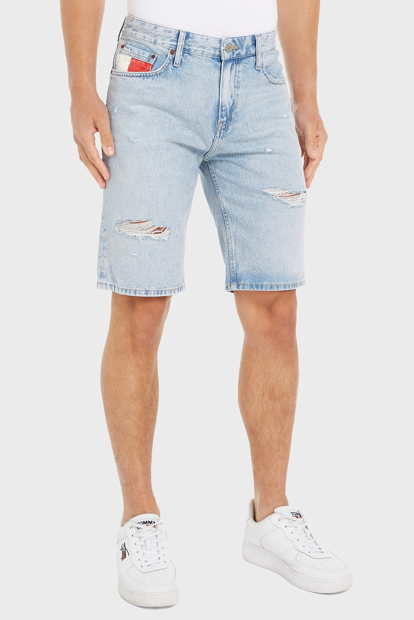 Мужские голубые джинсовые шорты RYAN SHORT ARCHIVE Голубой 29 Tommy Jeans DM0DM18804 Мужские голубые джинсовые шорты RYAN SHORT ARCHIVE Голубой 29 Tommy Jeans DM0DM18804