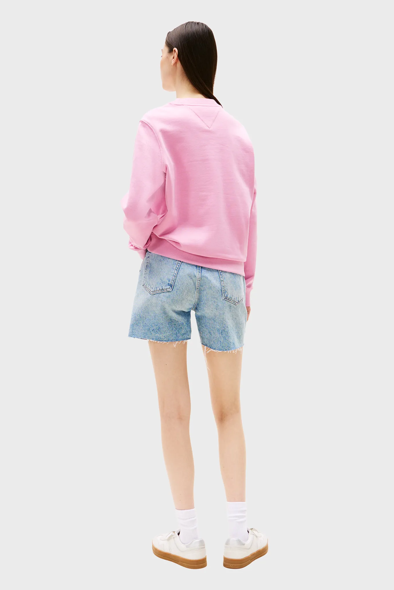 Женский розовый свитшот TJW REG ESSENTIAL 2