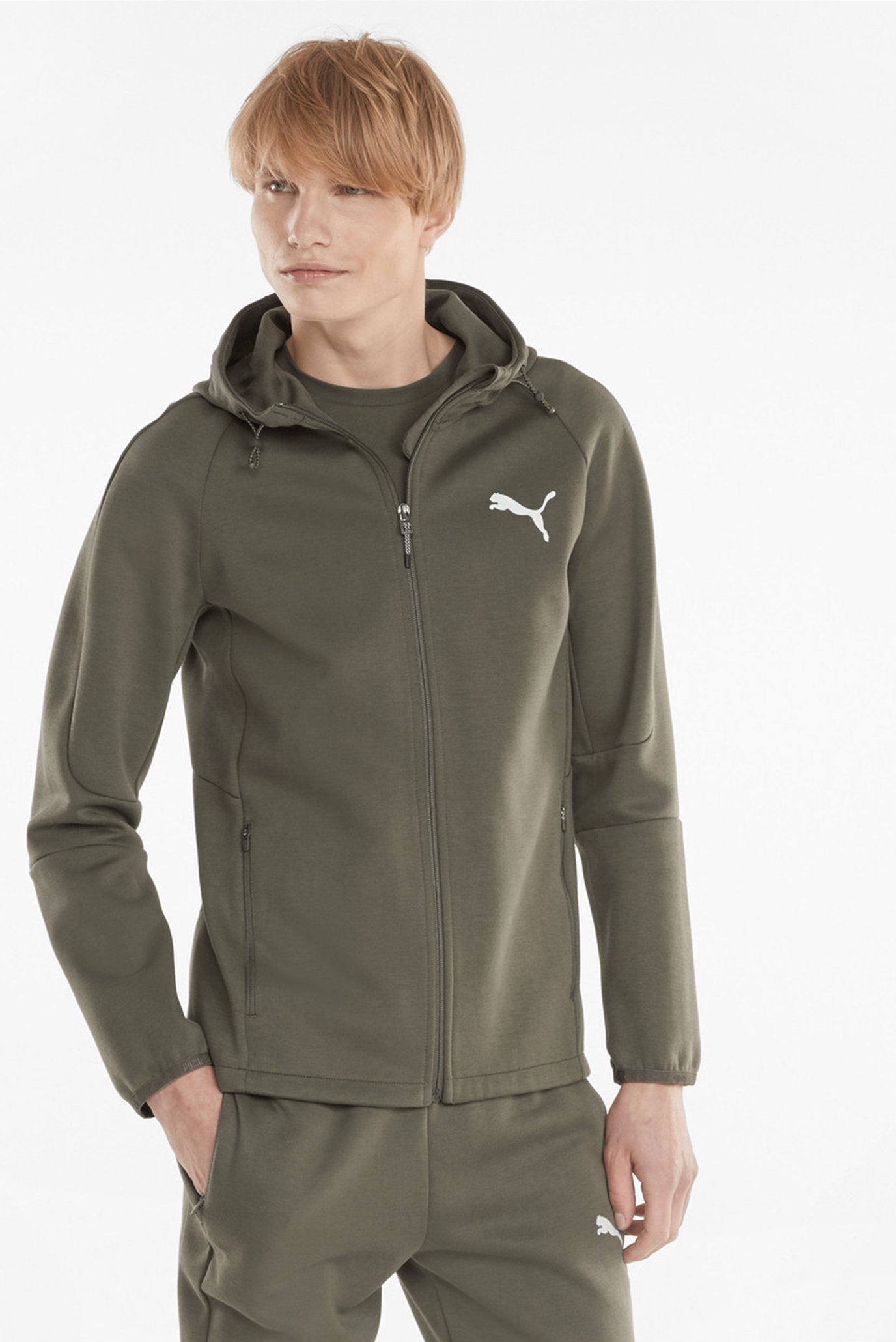 puma zip up jacket mens