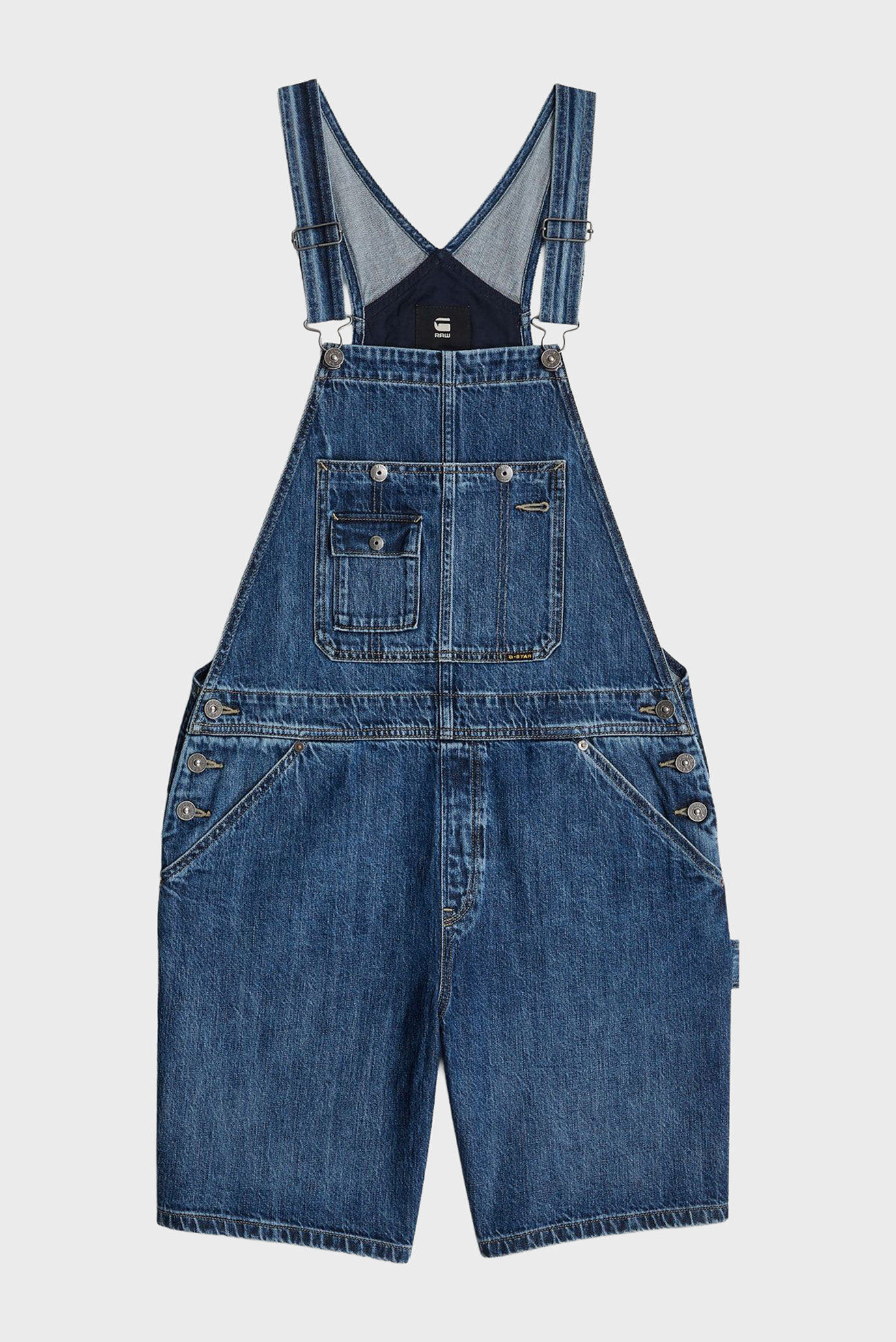 Женский синий джинсовый комбинезон Bowey Синий L G-Star RAW D26017,D536 Женский синий джинсовый комбинезон Bowey Синий L G-Star RAW D26017,D536