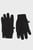 Детские черные перчатки Narvik