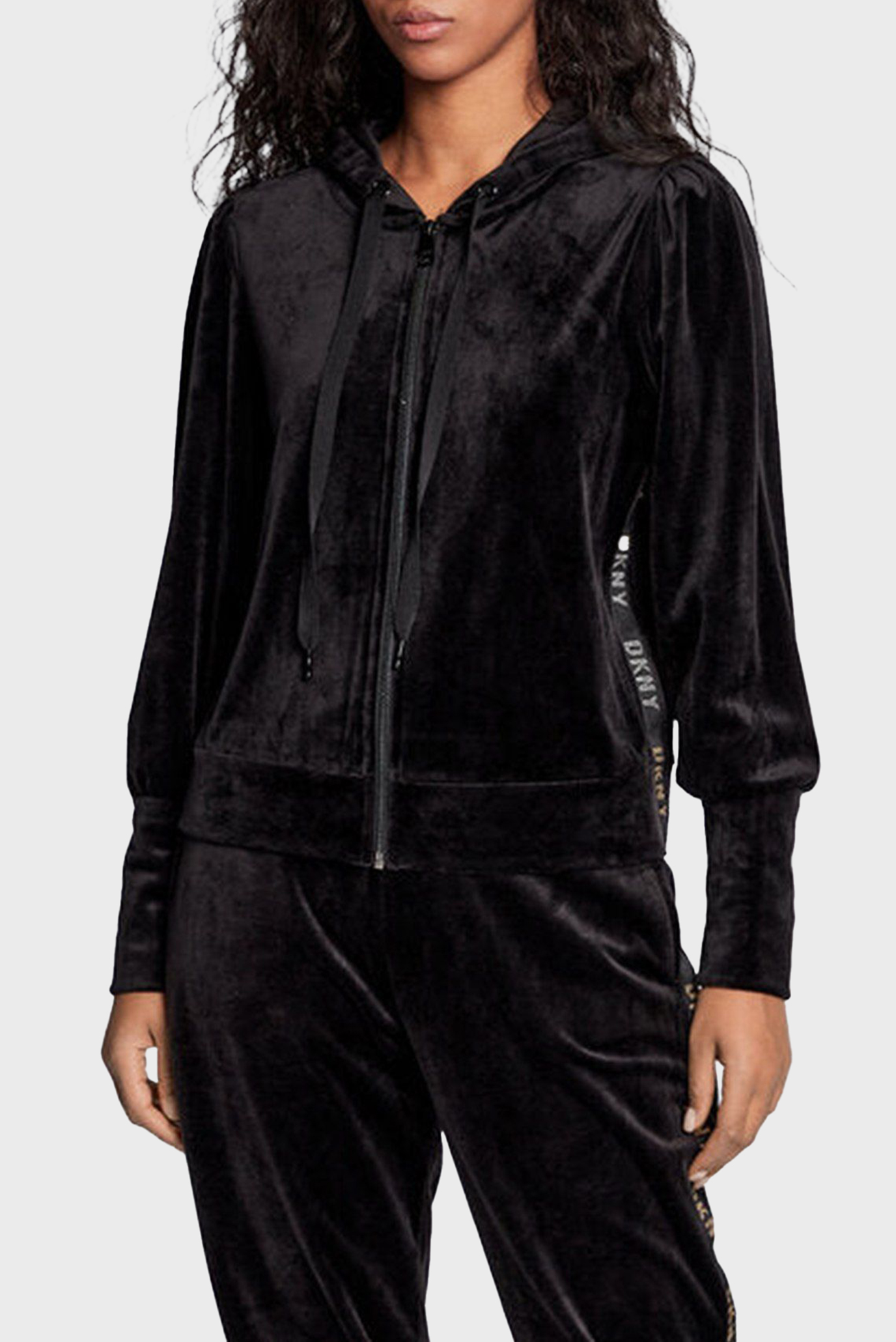 Женское черное худи Черный M DKNY P2ME7OKJ_BGD Женское черное худи Черный M DKNY P2ME7OKJ_BGD