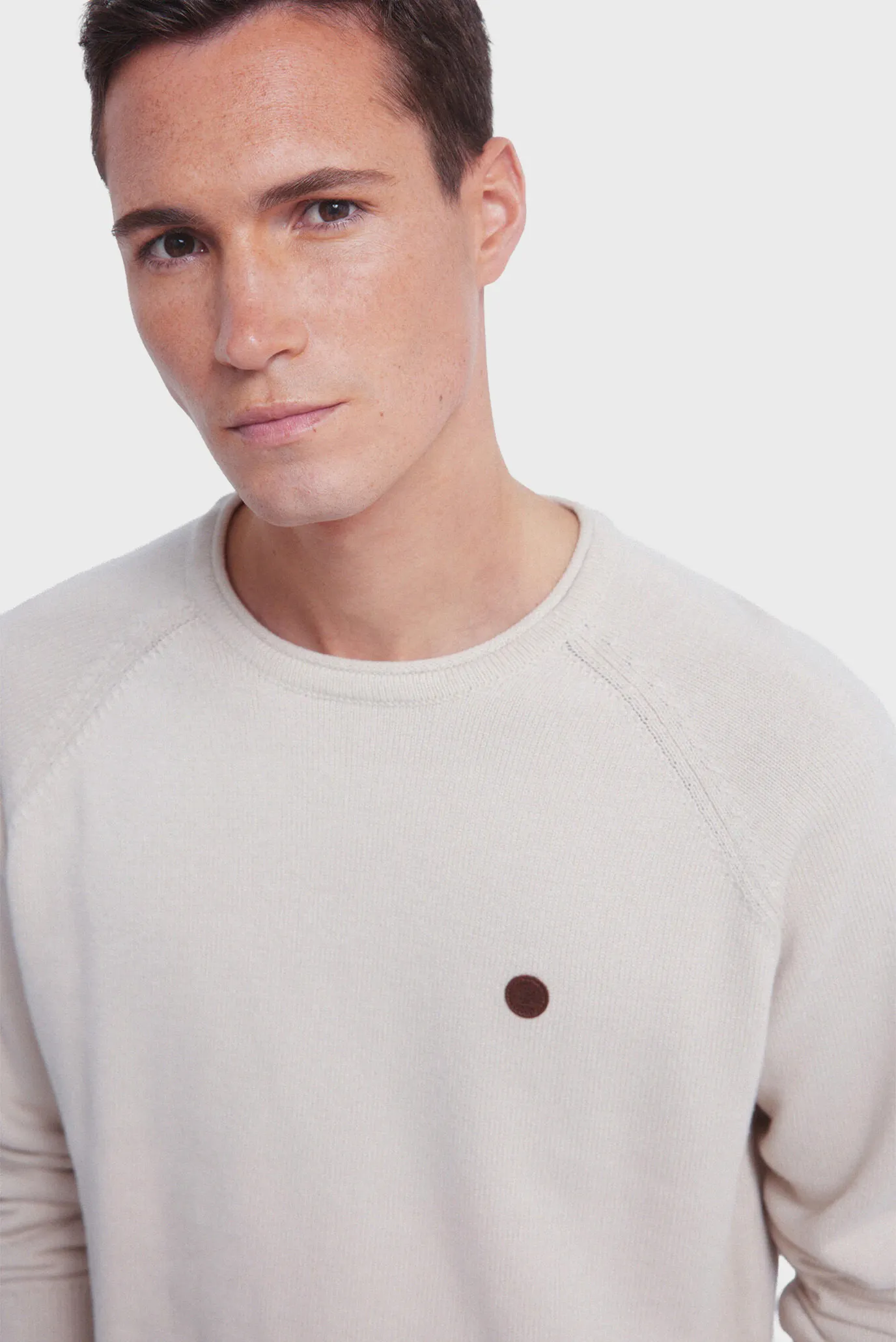 Мужской белый джемпер 2