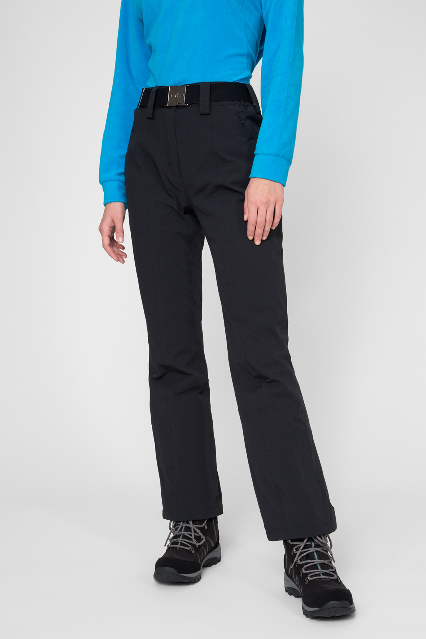 Женские черные лыжные брюки 1