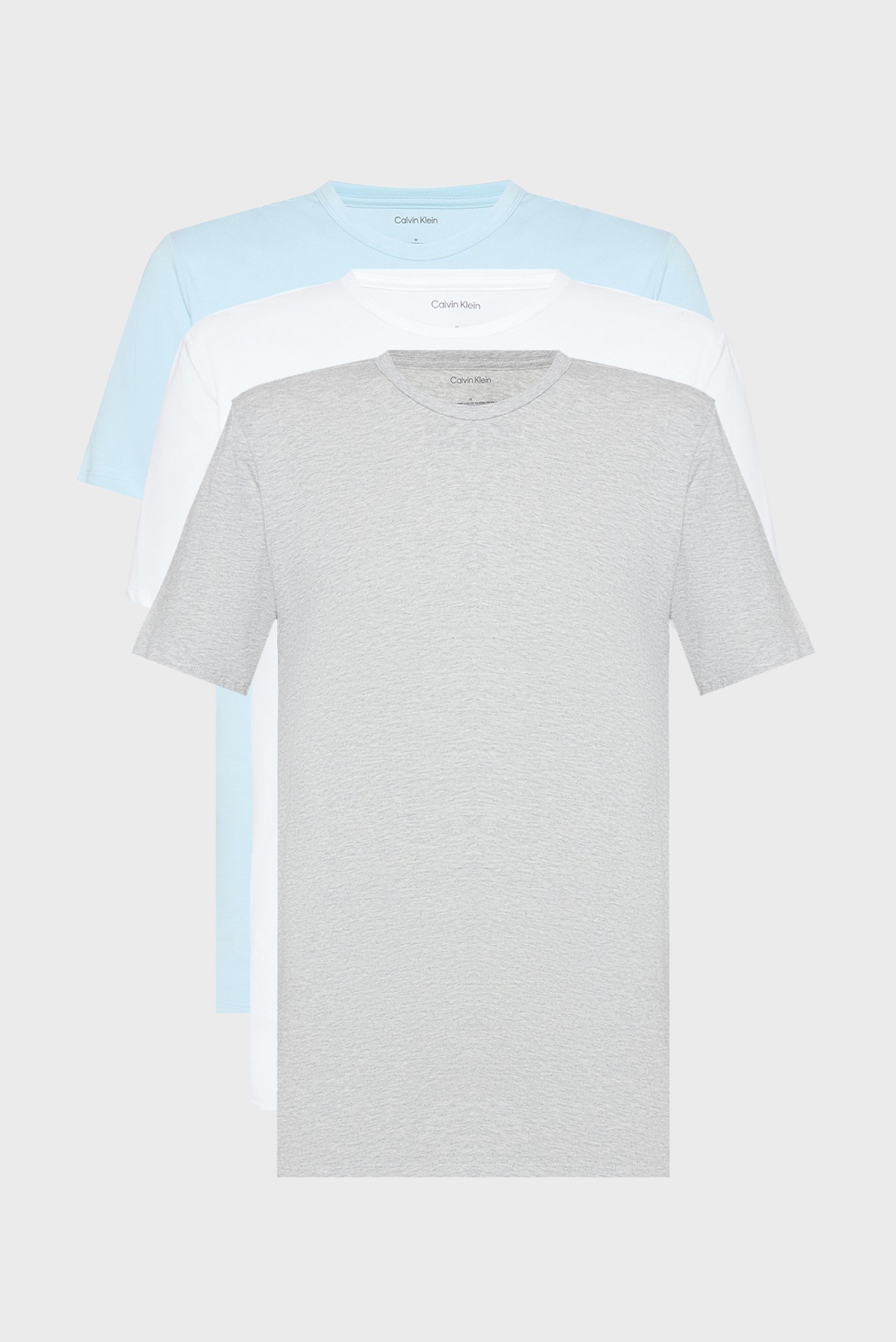 Мужская футболка (3 шт) CREW NECK 3PK Разноцветный XXL Calvin Klein LV00NB4185 Мужская футболка (3 шт) CREW NECK 3PK Разноцветный XXL Calvin Klein LV00NB4185