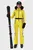 Женский желтый лыжный комбинезон ZIP HOOD SOFTSHELL