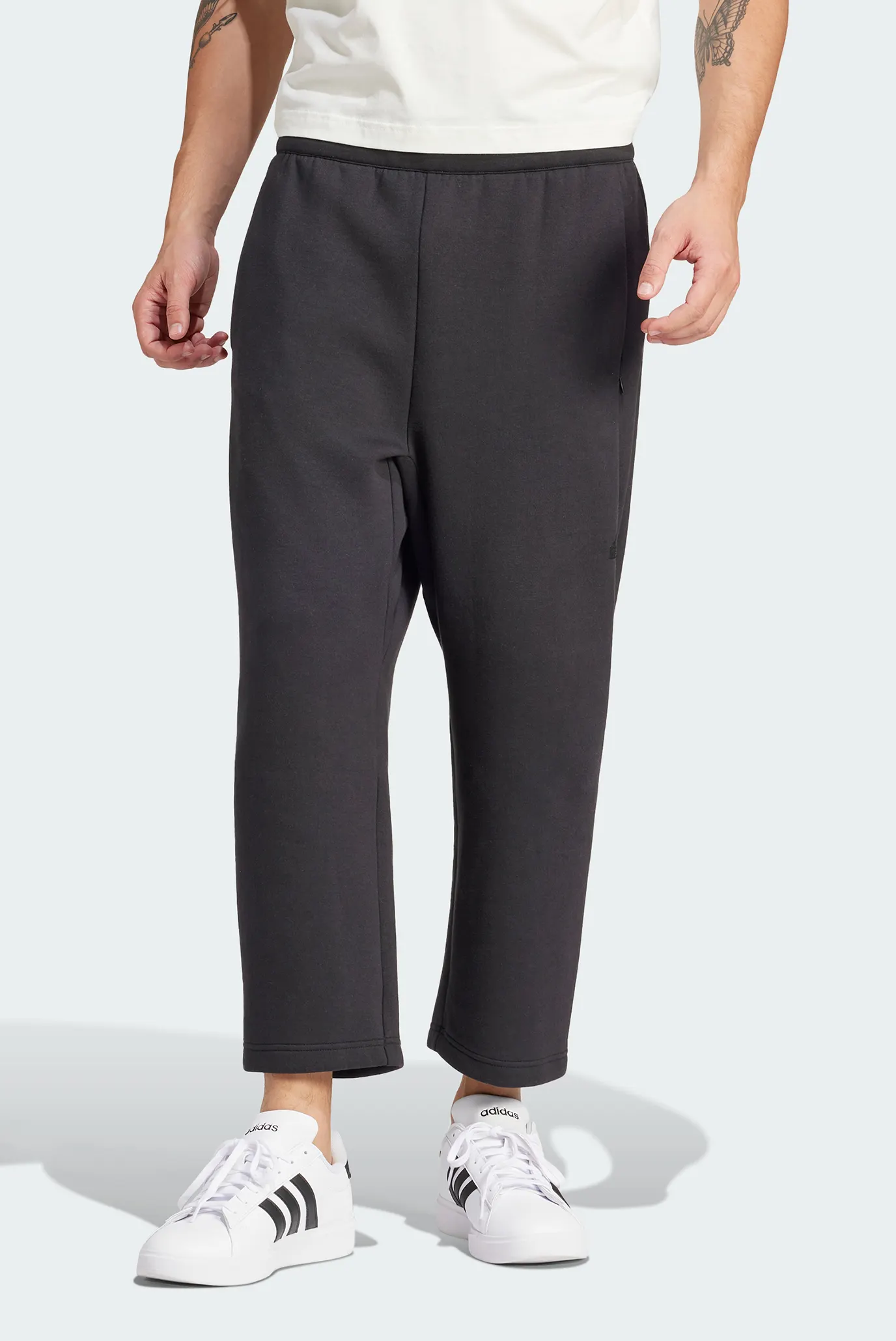 Мужские черные спортивные брюки Z.N.E. 7/8 adidas IR5222 — MD-Fashion