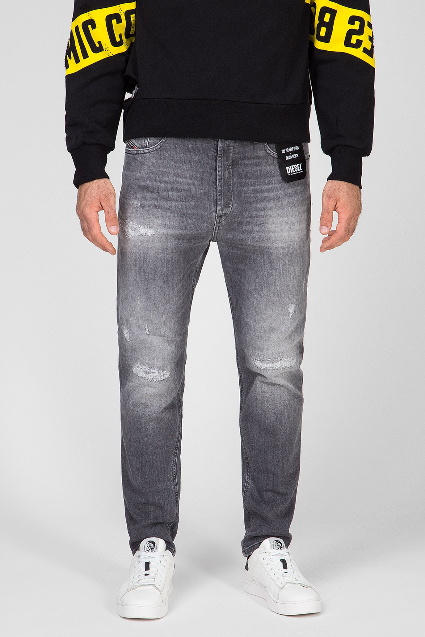 Мужские серые джинсы D-EETAR 1