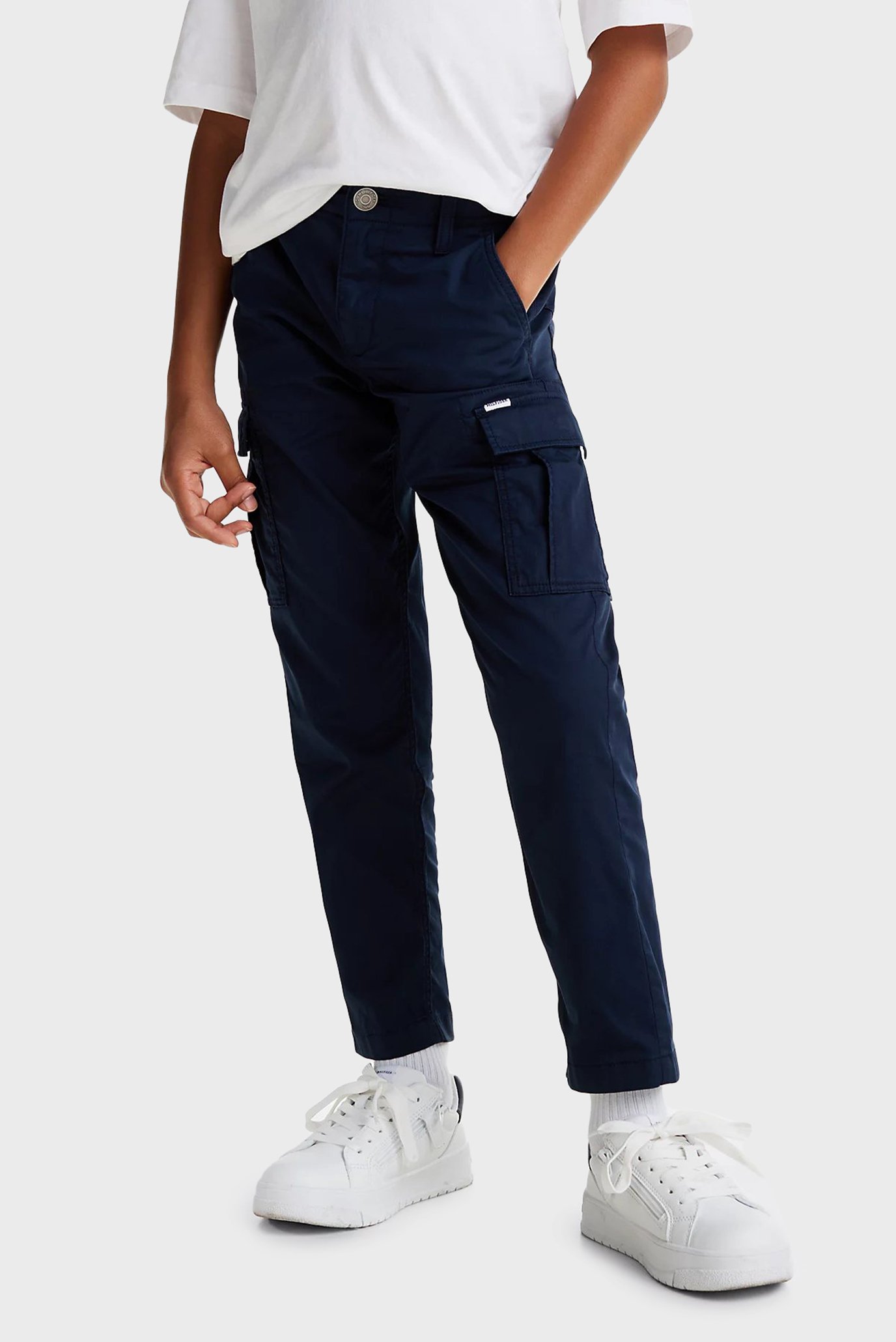 Детские темно-синие карго WOVEN CARGO PANT 1