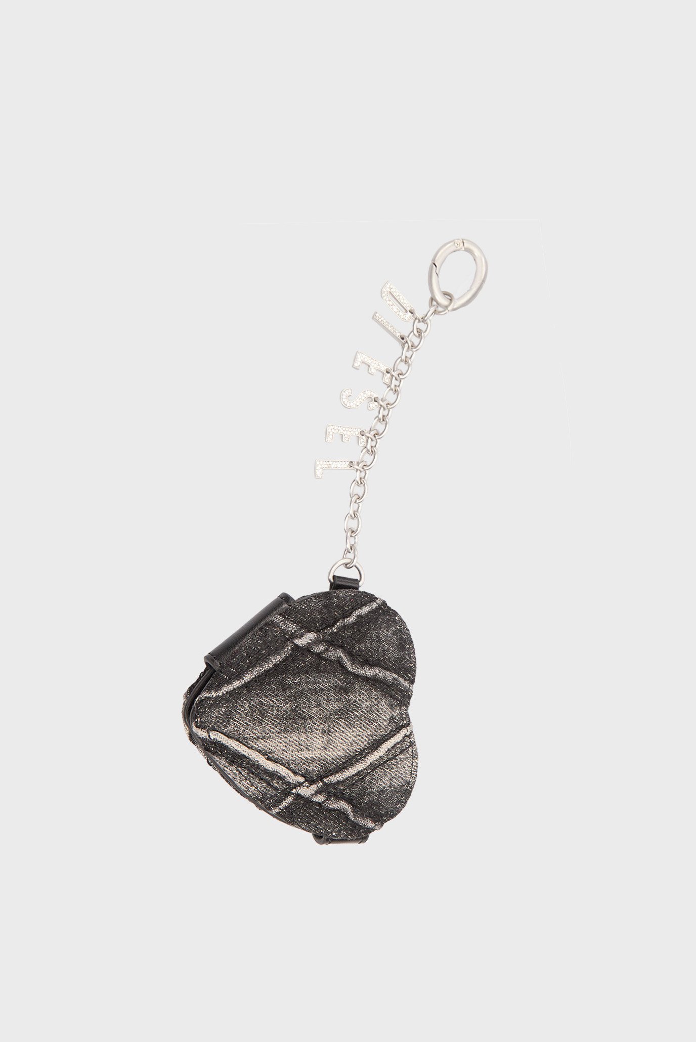 Женский темно-серый джинсовый брелок KEYRING&CHARM Серый ONESIZE Diesel X10211 P6330 Женский темно-серый джинсовый брелок KEYRING&CHARM Серый ONESIZE Diesel X10211 P6330