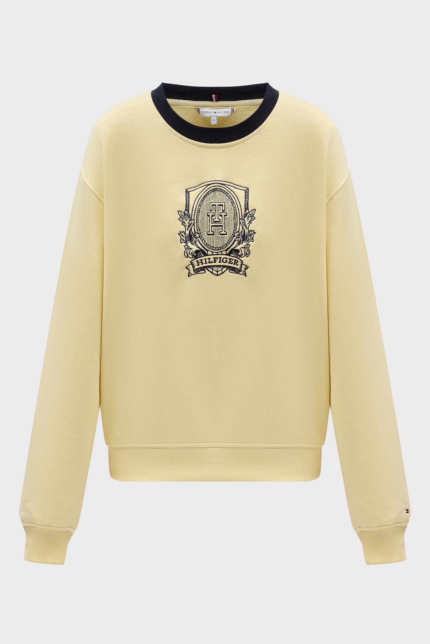 Жіночий жовтий світшот REG CREST SWEATSHIRT 1