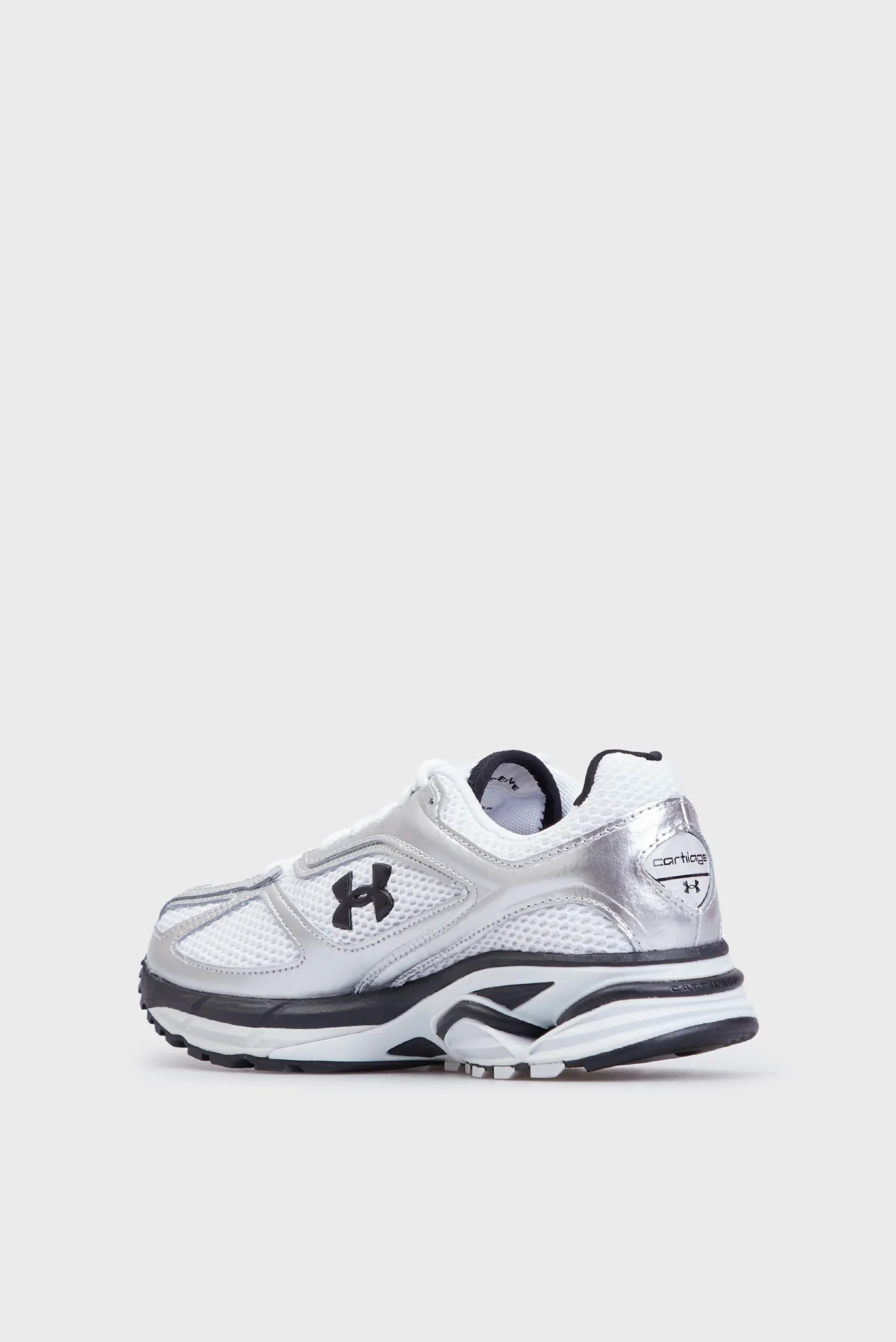 Серебристые кроссовки UA HOVR Apparition RTRFTR TC 5