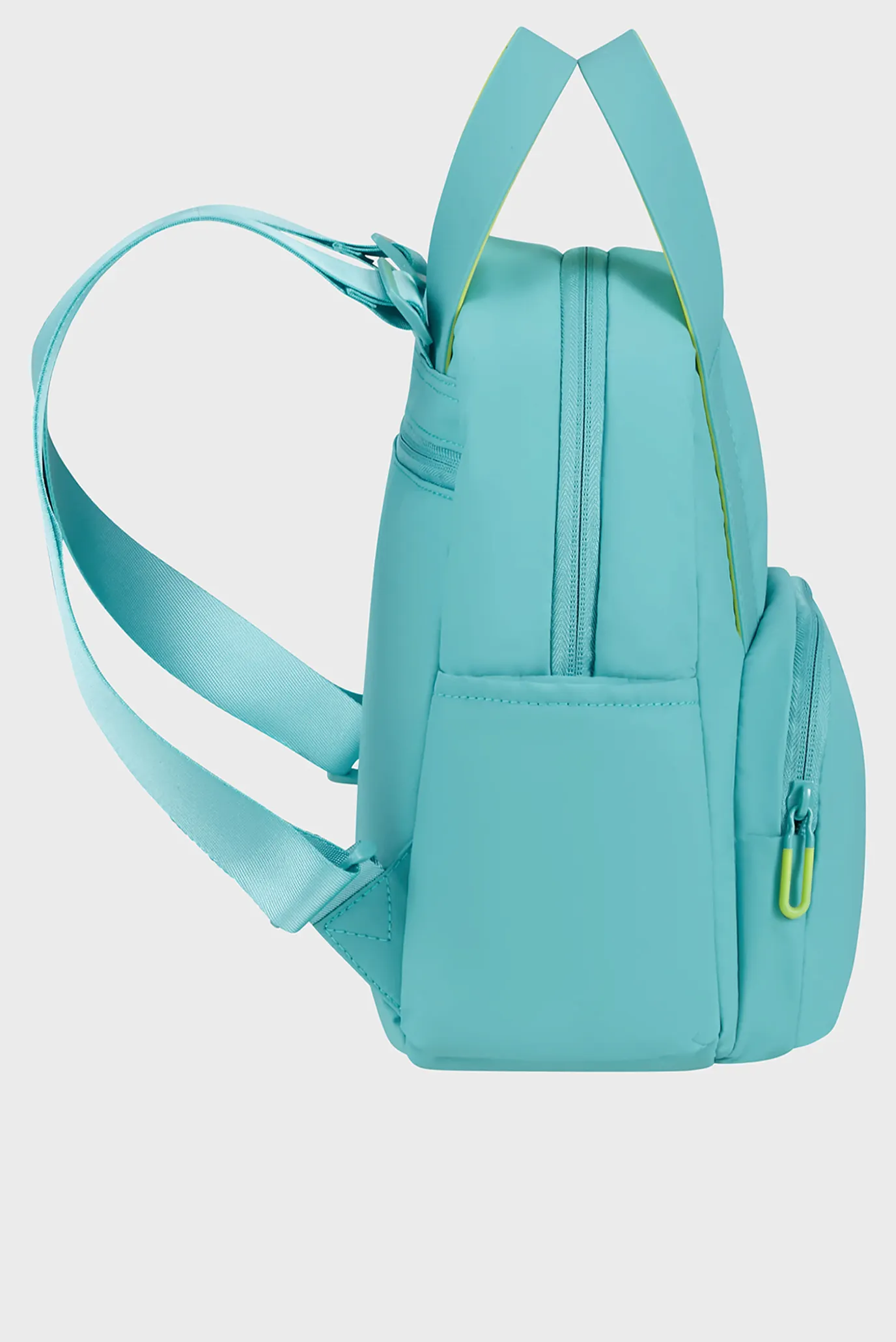 Жіночий бірюзовий рюкзак PUFFYPOP 3