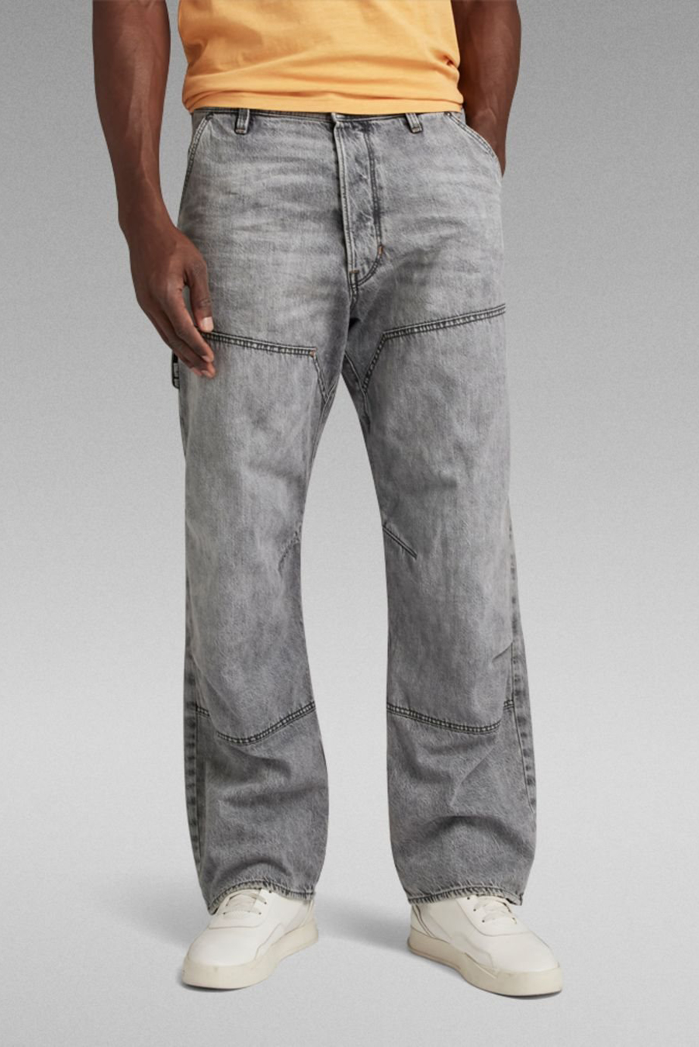 Чоловічі сірі джинси Carpenter 3D Loose 1
