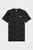 Чоловіча чорна футболка з візерунком
EVOSTRIPE Men's All-over Print Tee