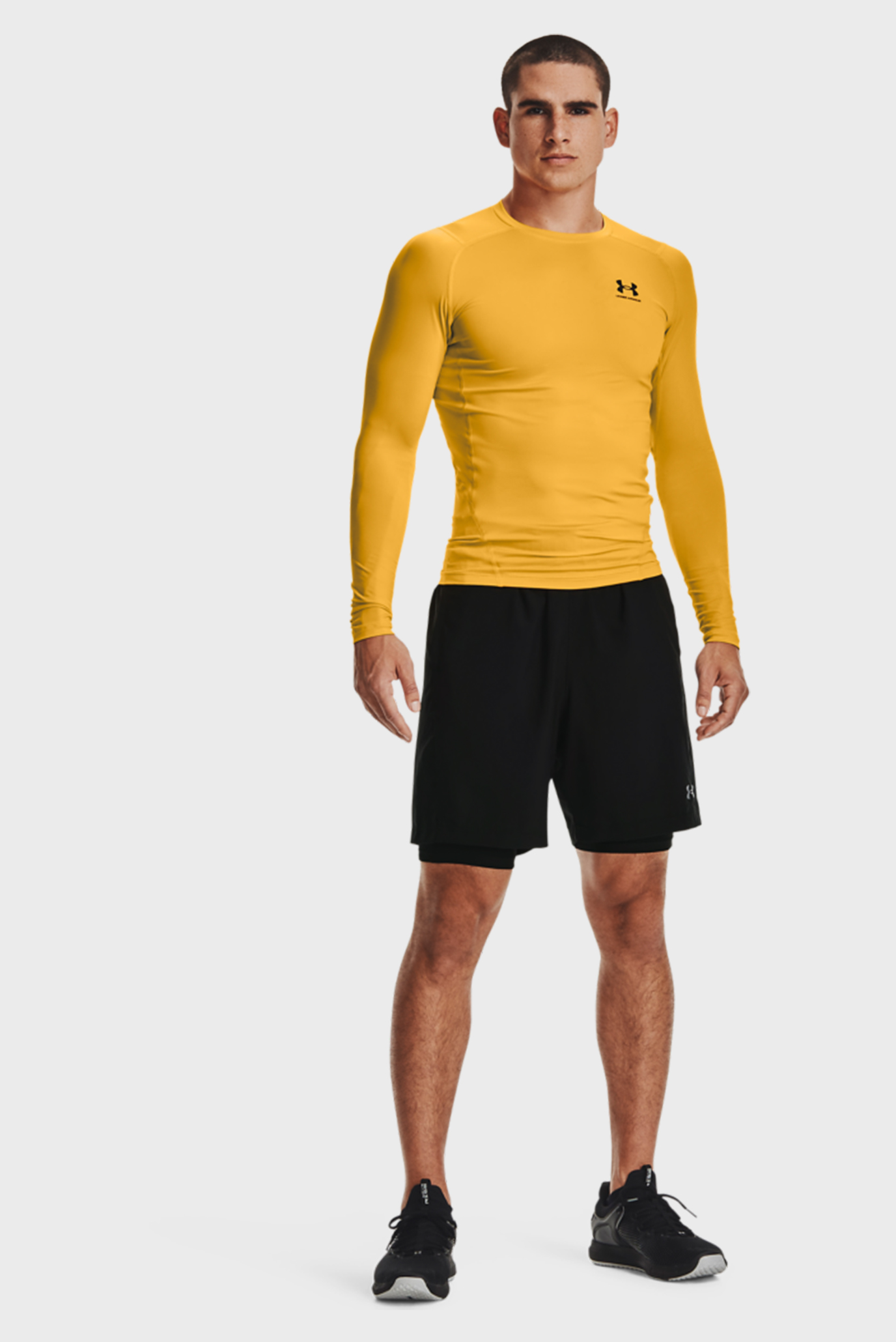 under armour men's heatgear compression long sleeve