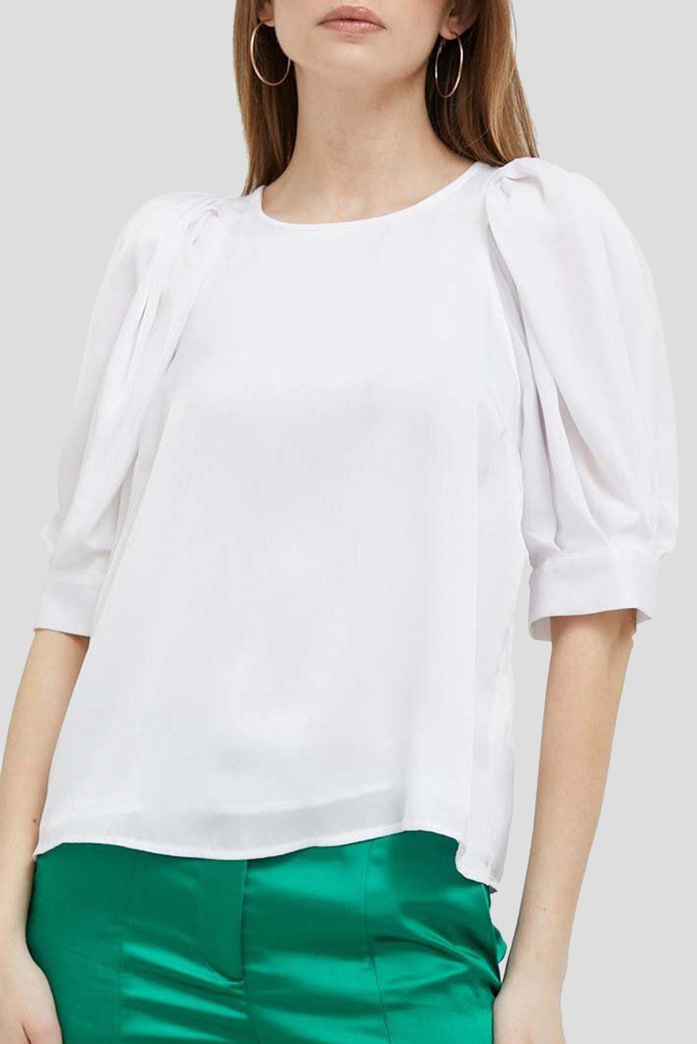 Женский белый топ Белый L DKNY P3DANR25 Женский белый топ Белый L DKNY P3DANR25