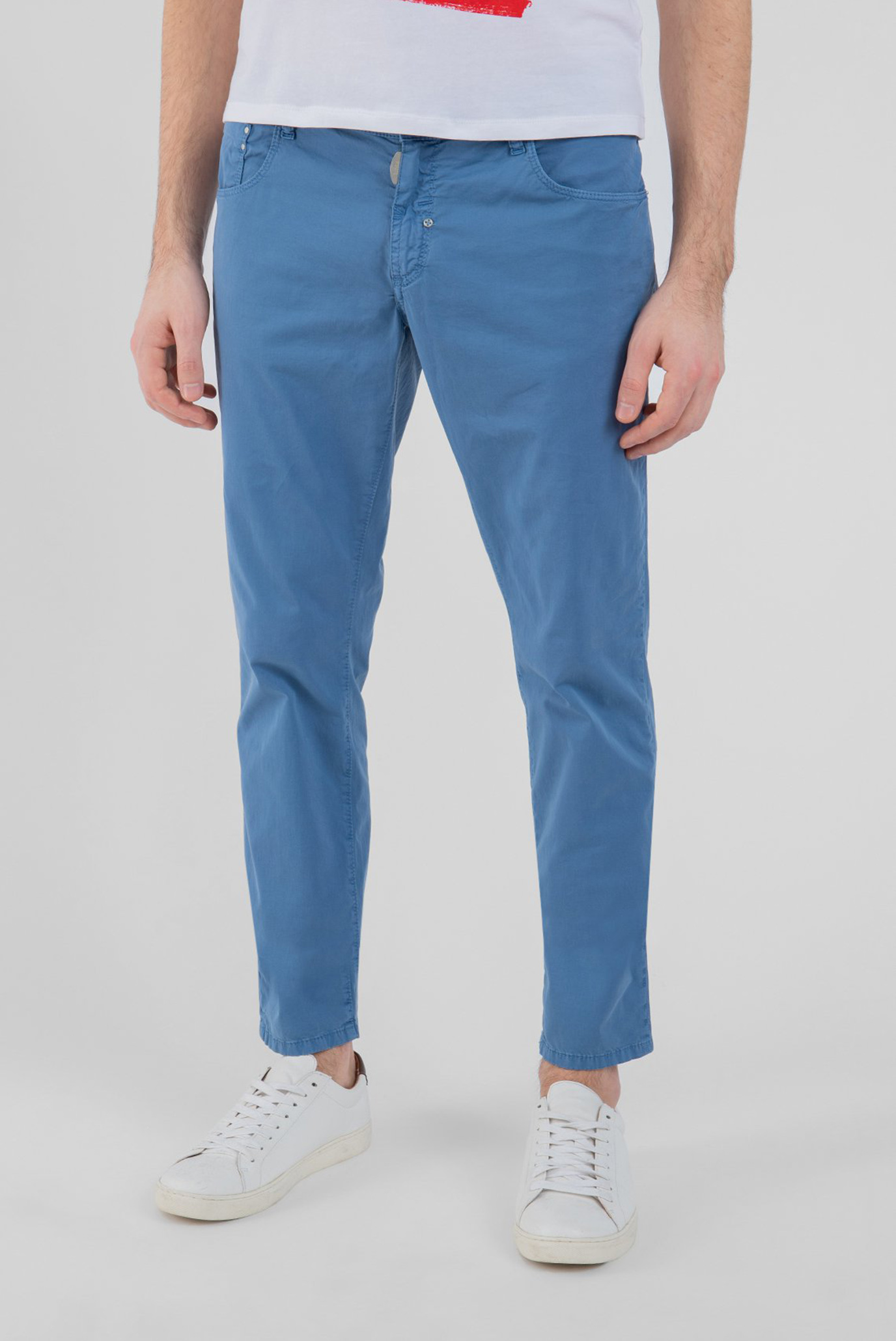 Чоловічі блакитні брюки 1