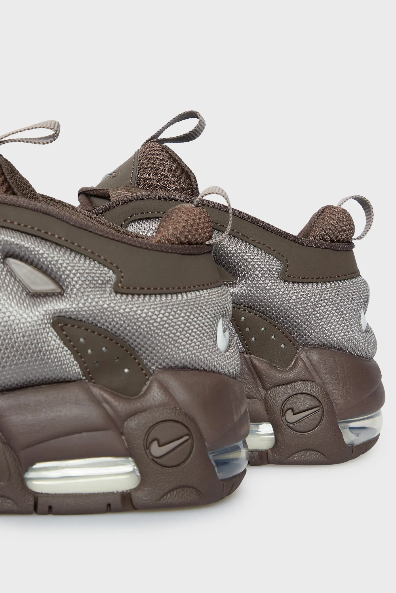 Мужские темно-коричневые кроссовки AIR MORE UPTEMPO LOW 2