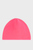 Детская розовая шапка