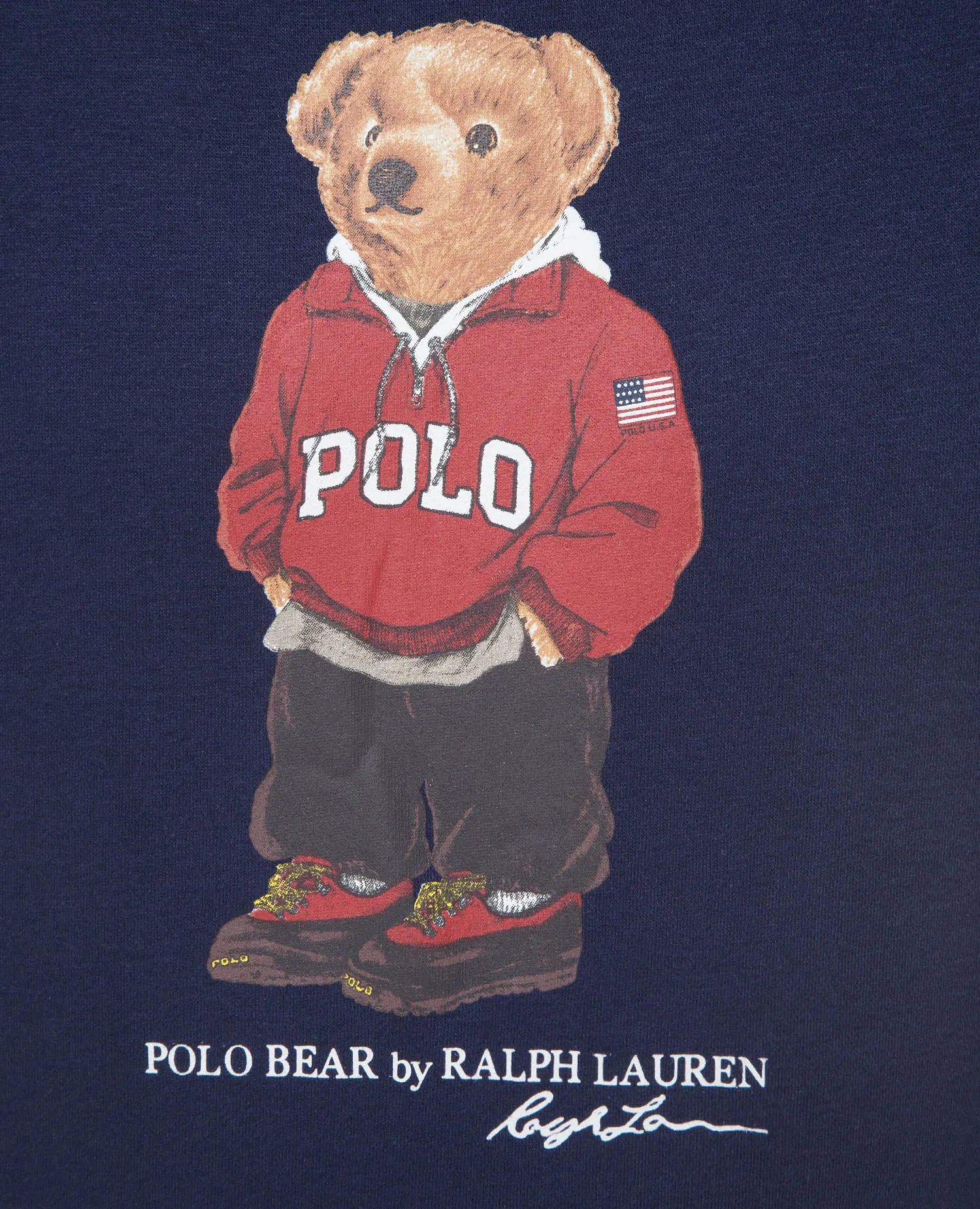 あべ　　　　　　　　　　　　　　　　　　POLO RALPH LAUREN Мужское синее худи Polo Ralph Lauren 710782860004 — MD-Fashion
