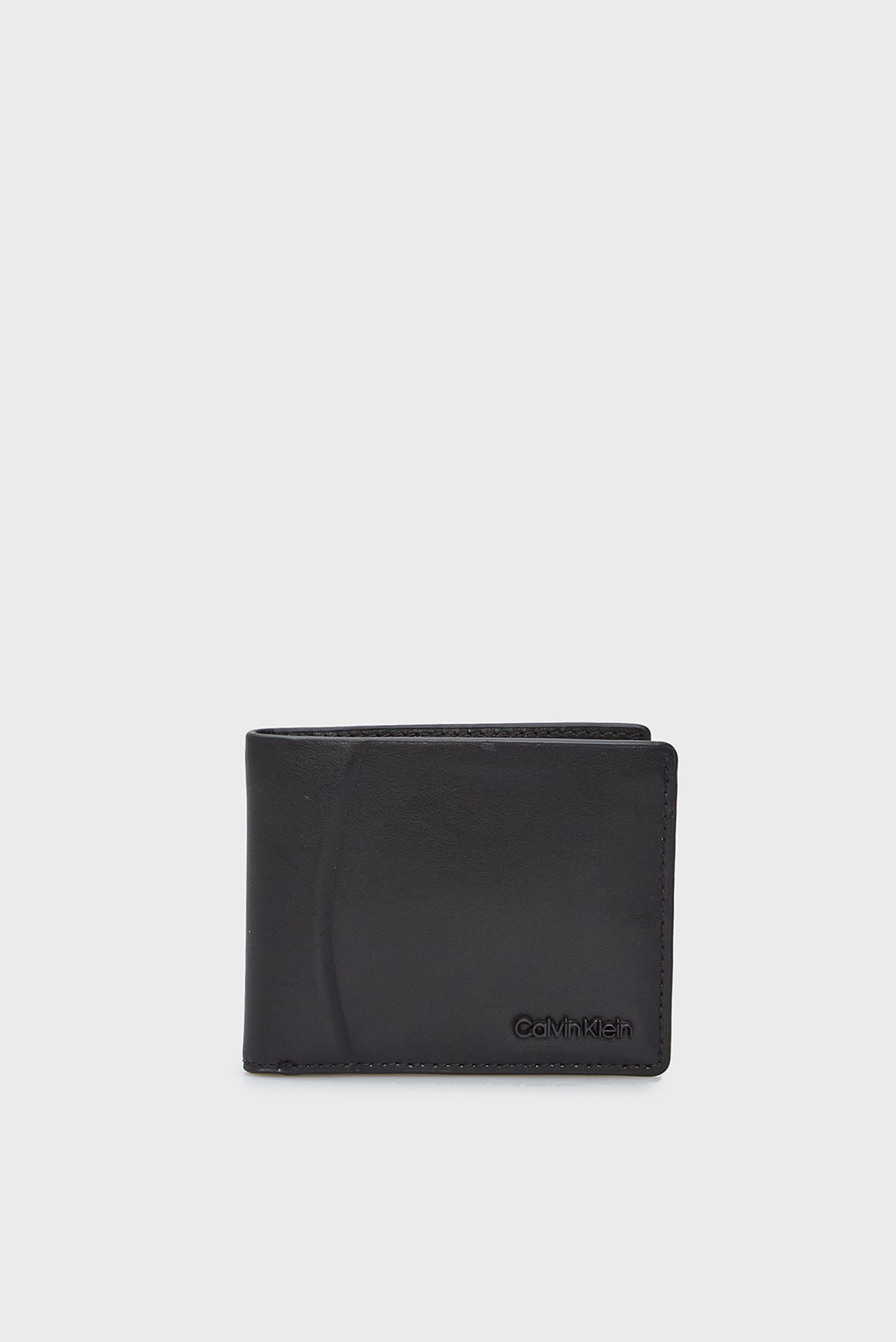 Чоловічий чорний шкіряний гаманець MINIMAL FOCUS BIFOLD 6CC W/BILL 1