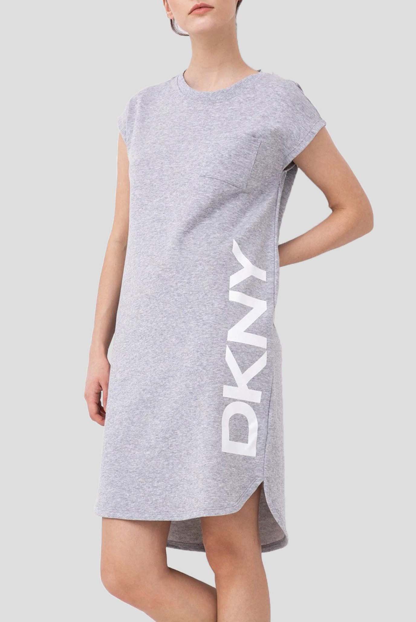 Женское серое платье Серый S DKNY P0RD1B2J Женское серое платье Серый S DKNY P0RD1B2J