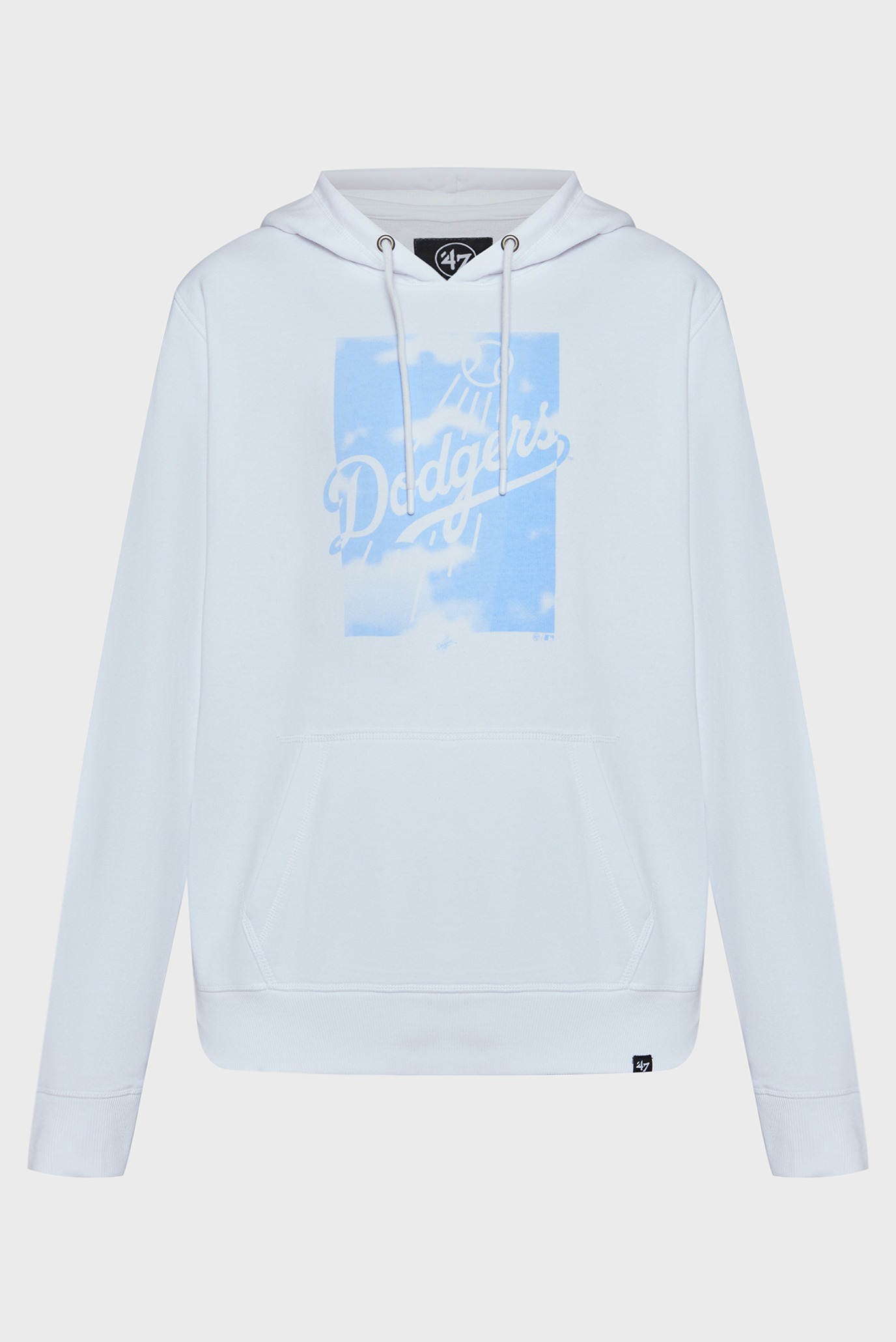 Белое худи LA DODGERS IN THE CLOUDS (унисекс) Белый L 47 Brand 646045WW-FS Белое худи LA DODGERS IN THE CLOUDS (унисекс) Белый L 47 Brand 646045WW-FS