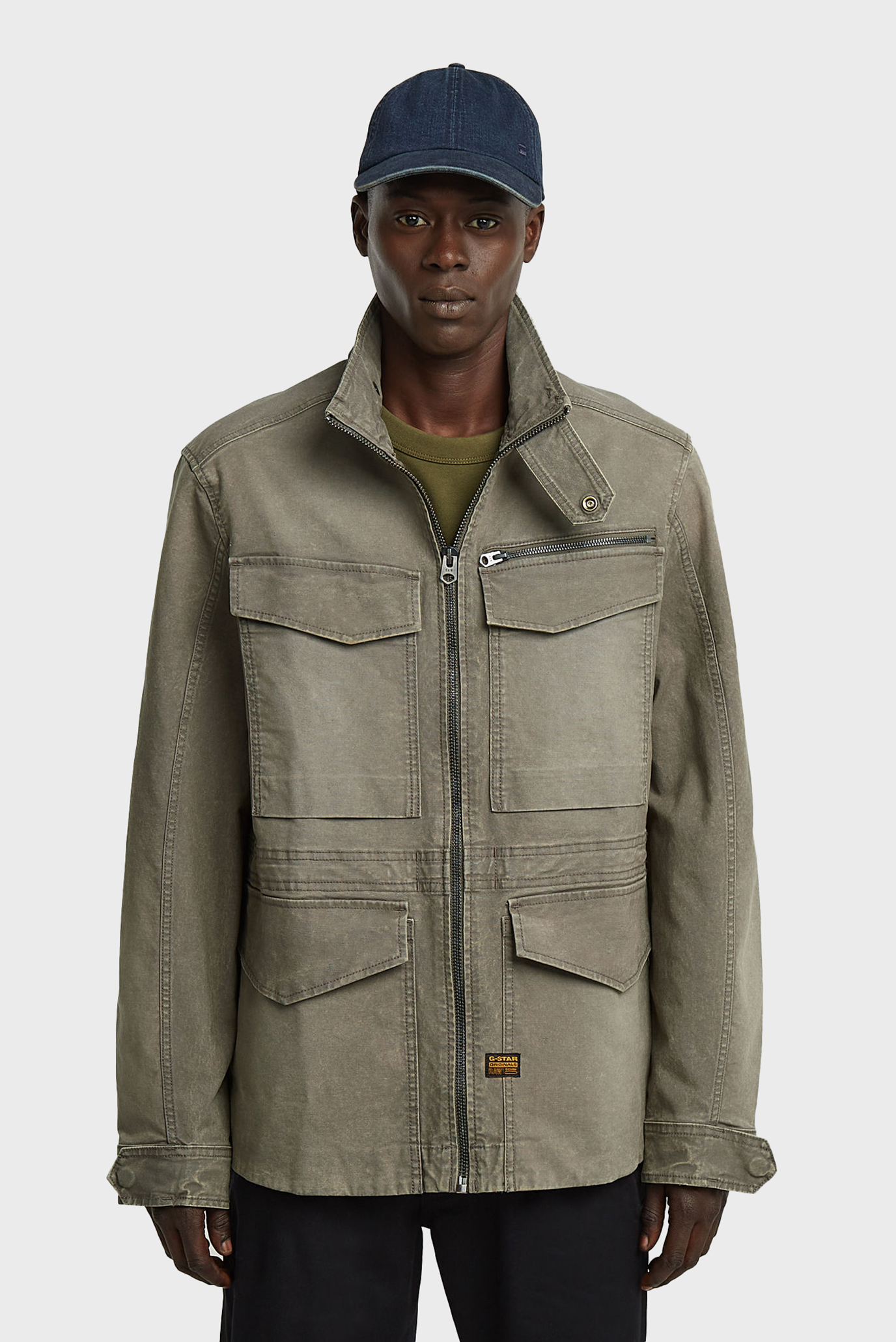 Мужская серая джинсовая куртка Rovic slim field Серый M G-Star RAW D26117,E172 Мужская серая джинсовая куртка Rovic slim field Серый M G-Star RAW D26117,E172