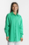 Женская зеленая рубашка