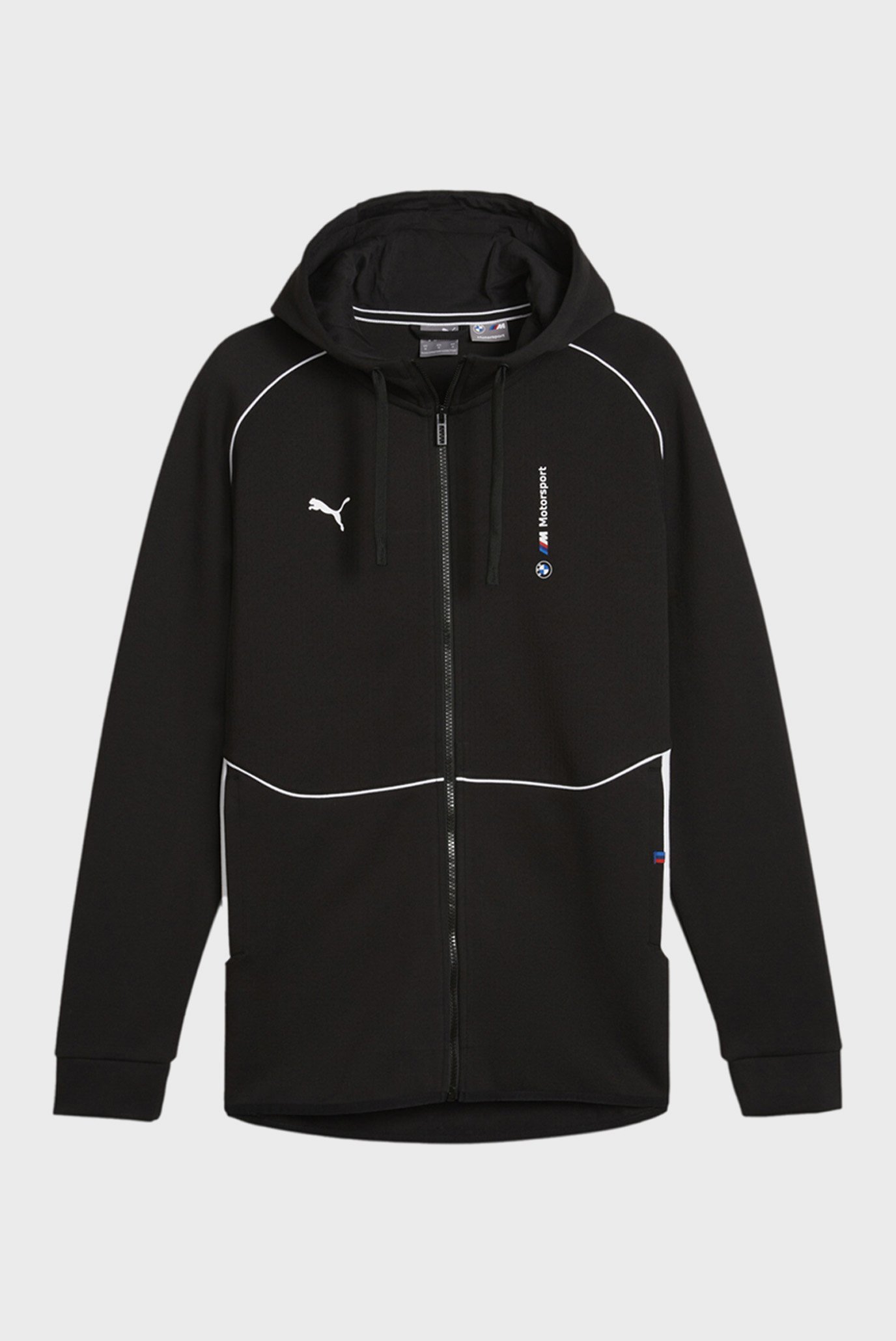 Мужское черное худи BMW M Motorsport Men's Hooded Motorsport
