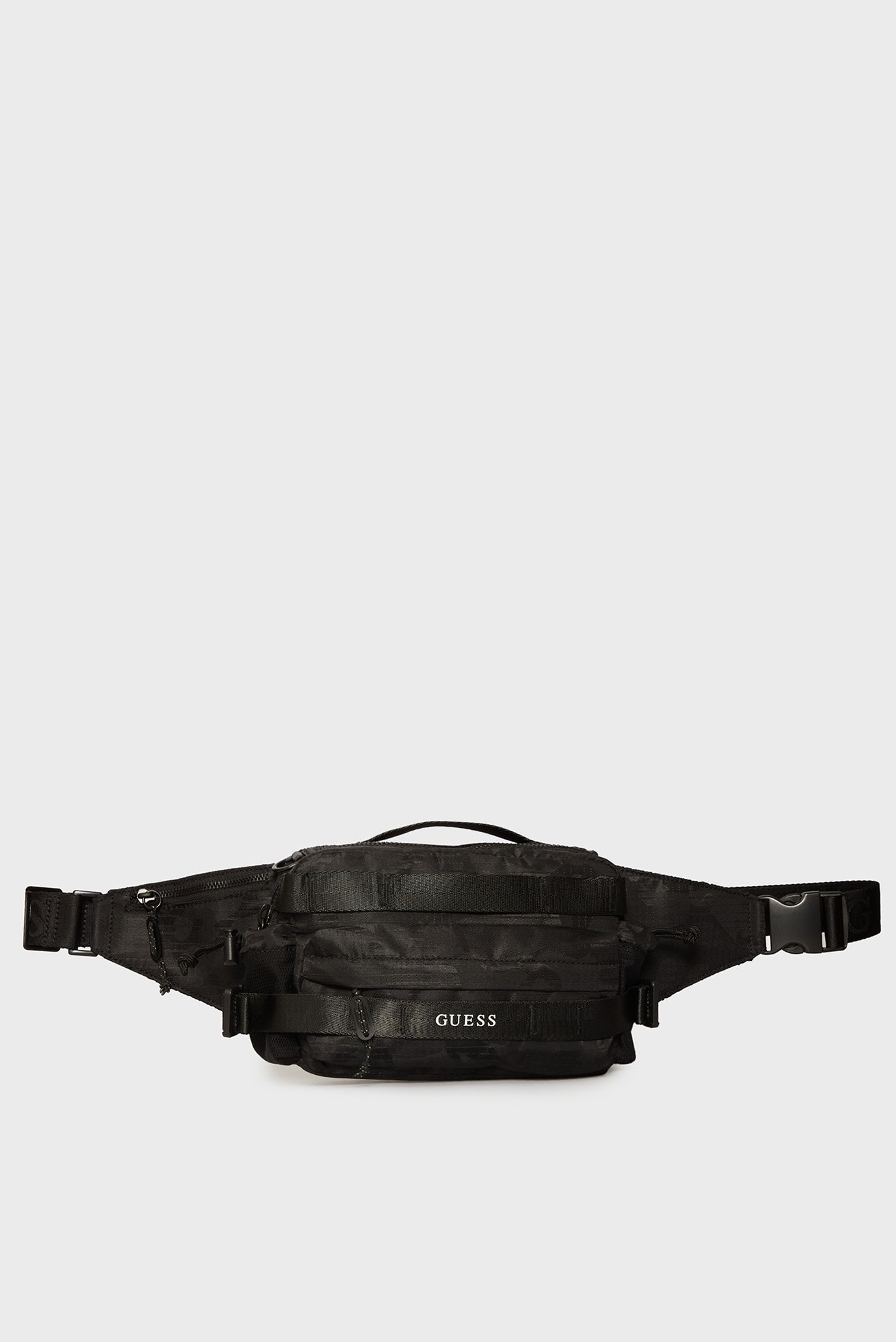 Мужская черная поясная сумка ASTI BUMBAG Черный ONESIZE Guess HMASNCP5337 Мужская черная поясная сумка ASTI BUMBAG Черный ONESIZE Guess HMASNCP5337