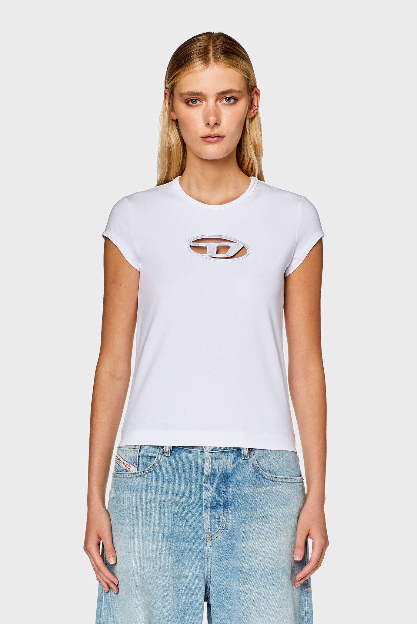 Женская белая футболка T-ANGIE 1