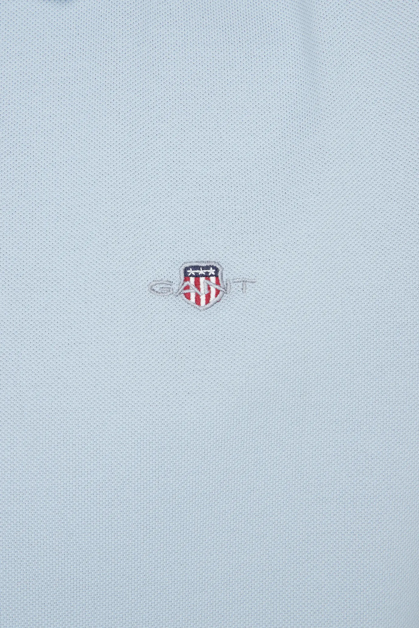 Мужское голубое поло REG SHIELD SS PIQUE 3