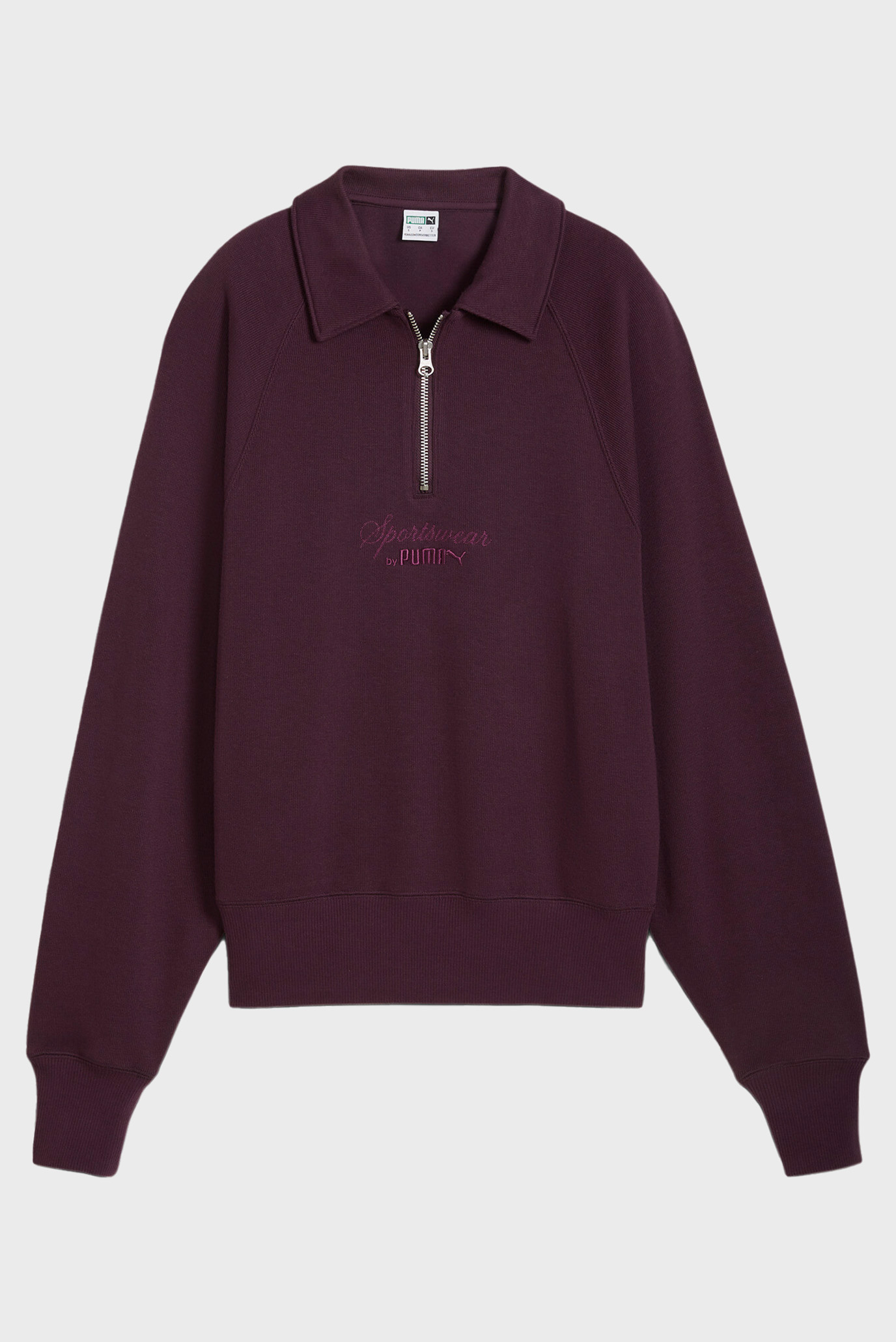 Женское фиолетовое поло CLASSICS+ Half Zip Polo Crew Women 1