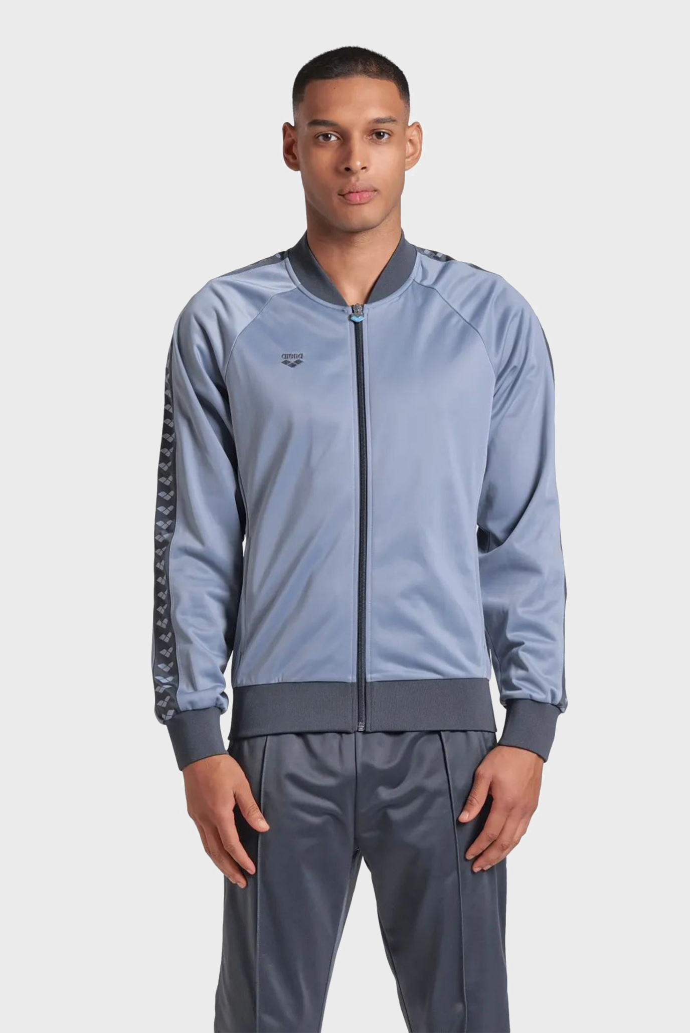 Мужская голубая спортивная кофта RELAX IV TEAJACKET Голубой S Arena 002723-550 Мужская голубая спортивная кофта RELAX IV TEAJACKET Голубой S Arena 002723-550