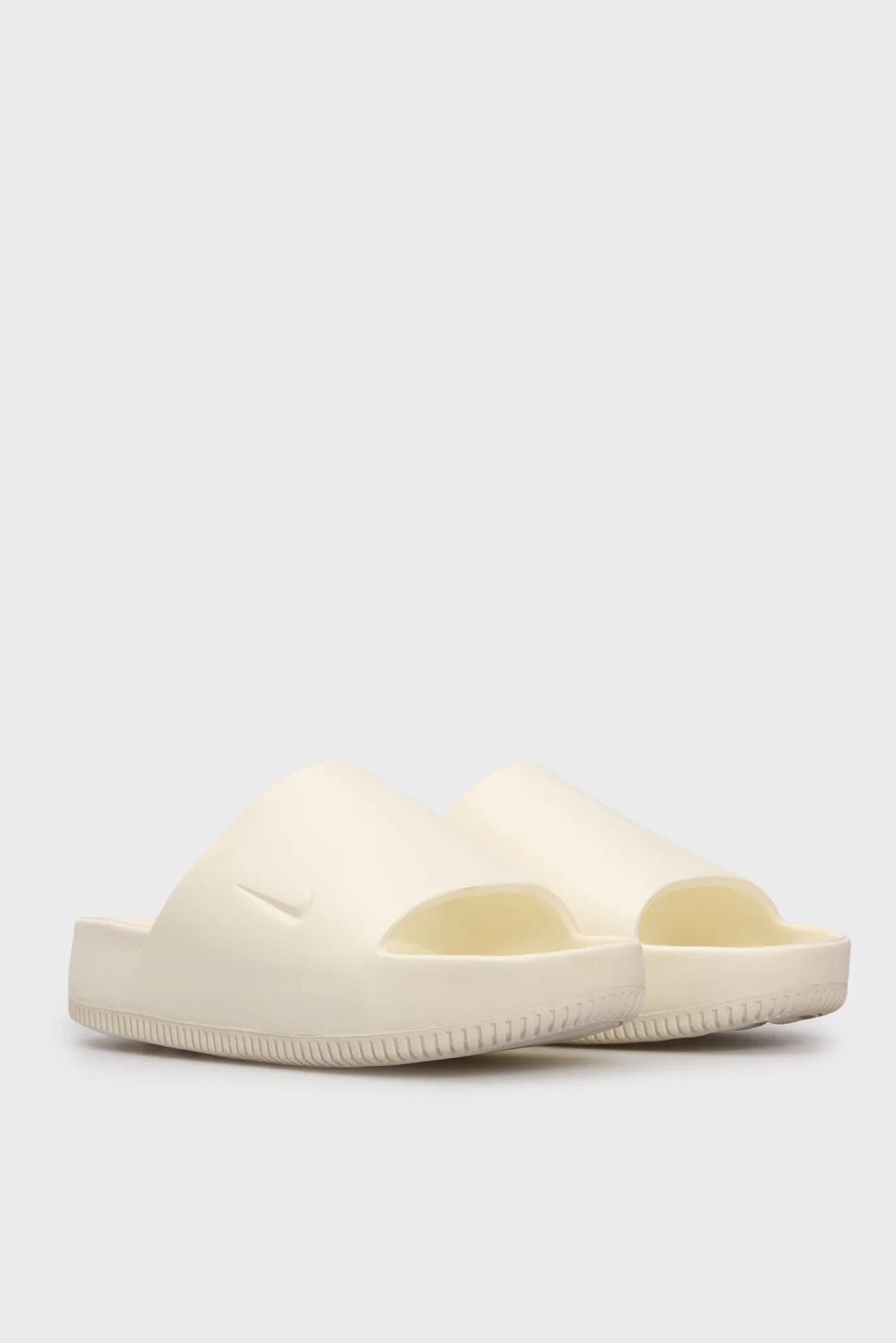 Мужские белые слайдеры NIKE CALM SLIDE 3