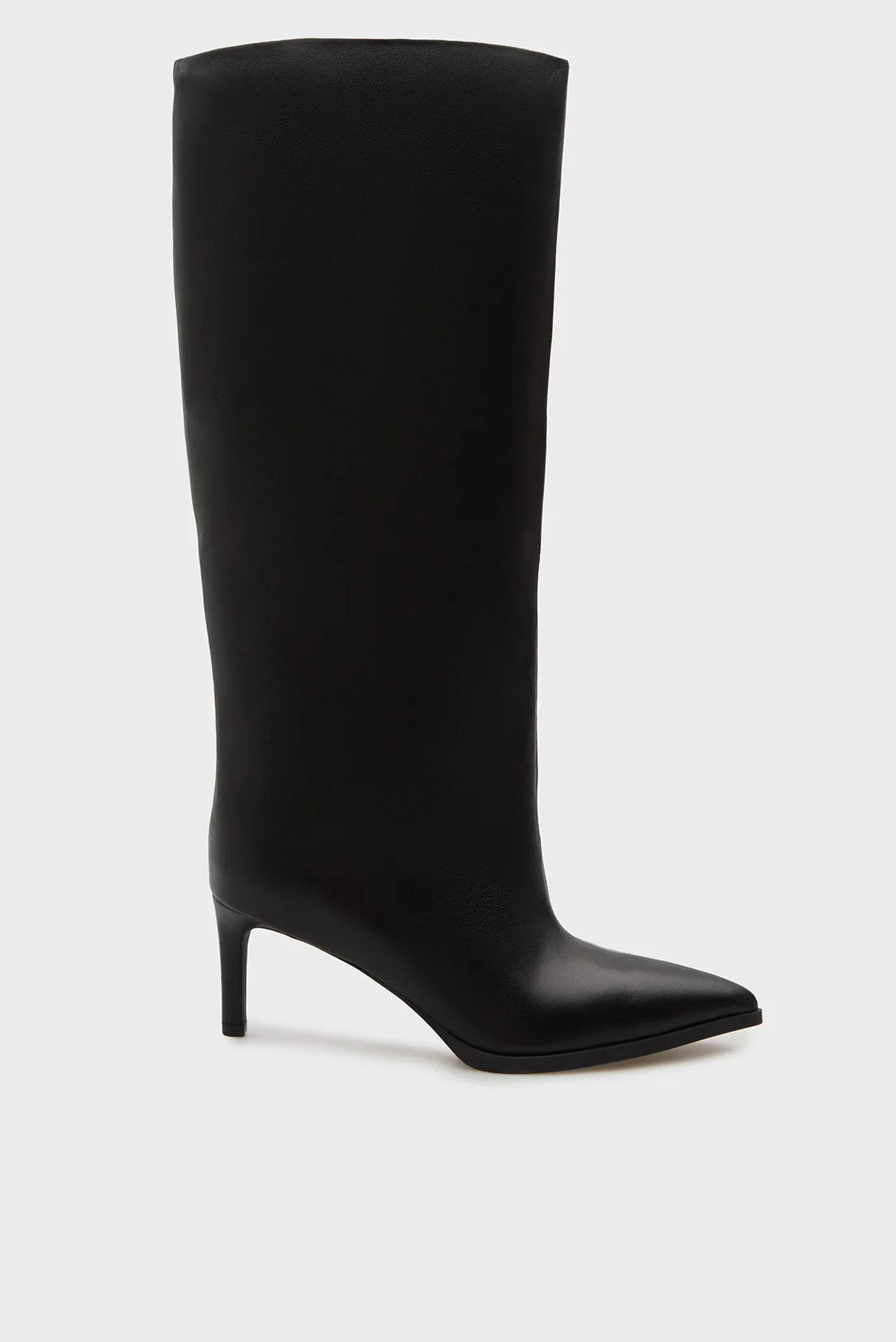 Женские черные кожаные сапоги Elodie 1