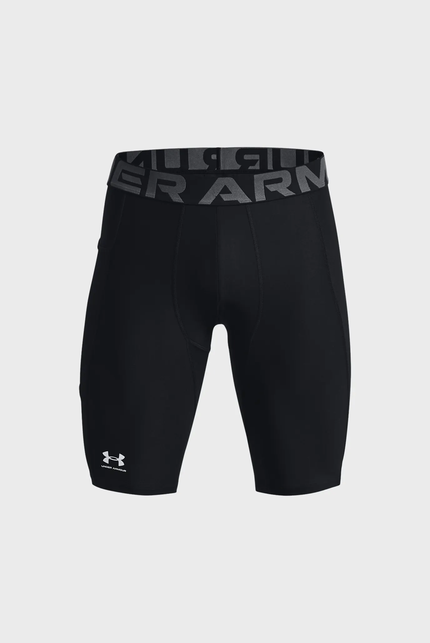 Мужские черные велосипедки UA HG Armour Lng Shorts 6