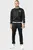 Чоловічий чорний спортивний костюм (кофта, штани) ASHWELL