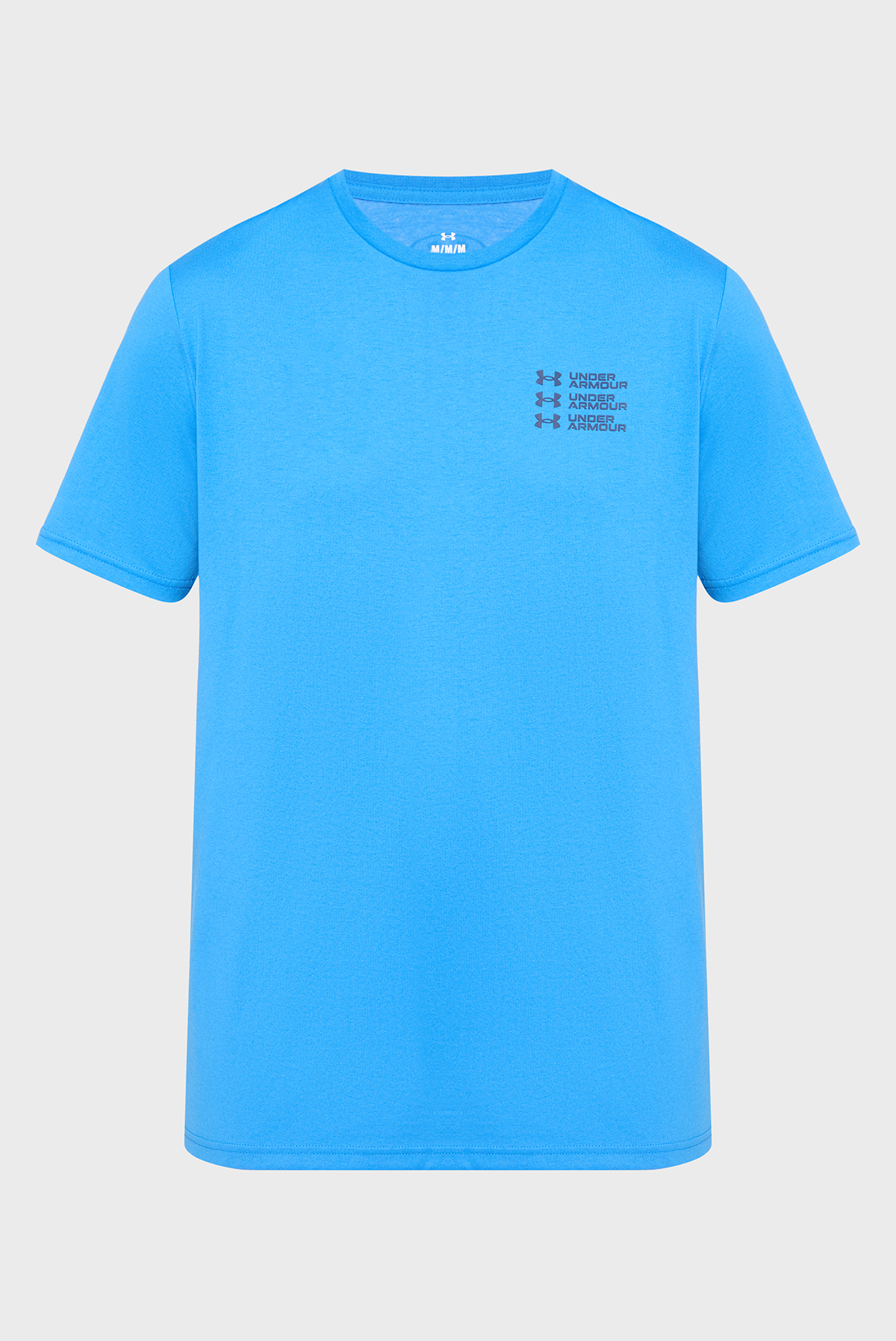 Мужская голубая футболка UA TRIPLE STACK LC LOGO SS Голубой XXL Under Armour 6004173-402 Мужская голубая футболка UA TRIPLE STACK LC LOGO SS Голубой XXL Under Armour 6004173-402