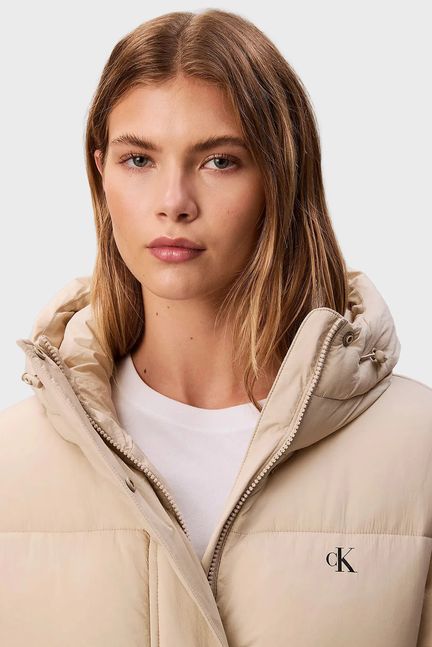 Женская бежевая куртка MIDWEIGHT 5